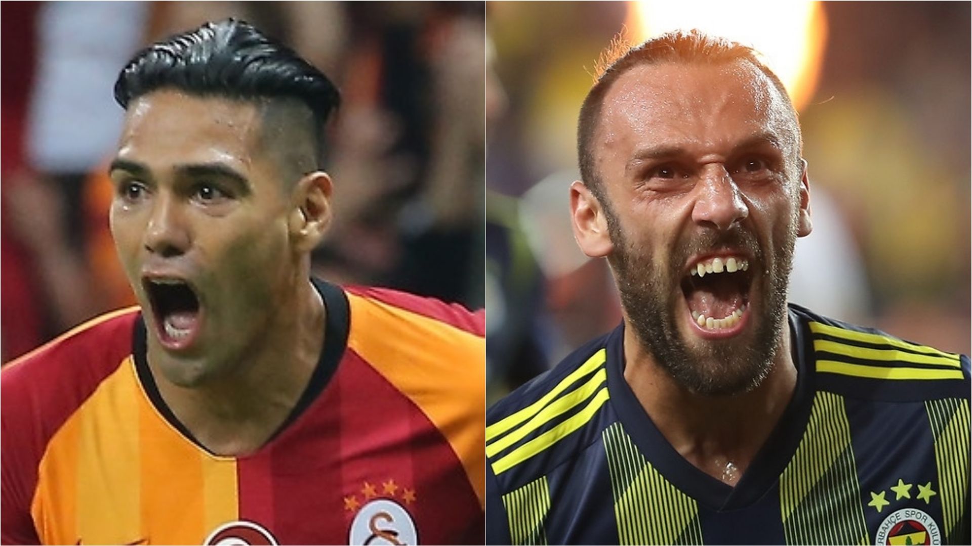 Radamel Falcao Vedat Muriqi Galatasaray Fenerbahce