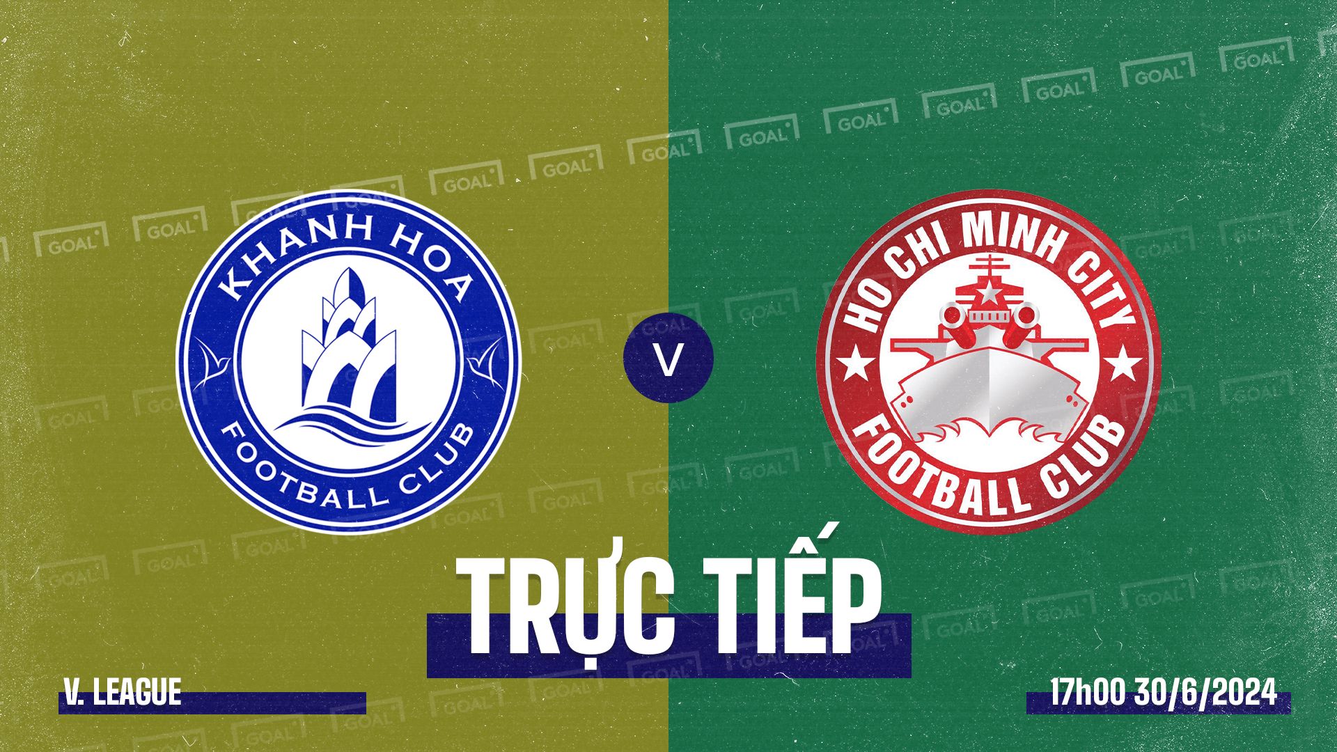 Khanh Hoa vs TP HCM V.League 2024 GFX