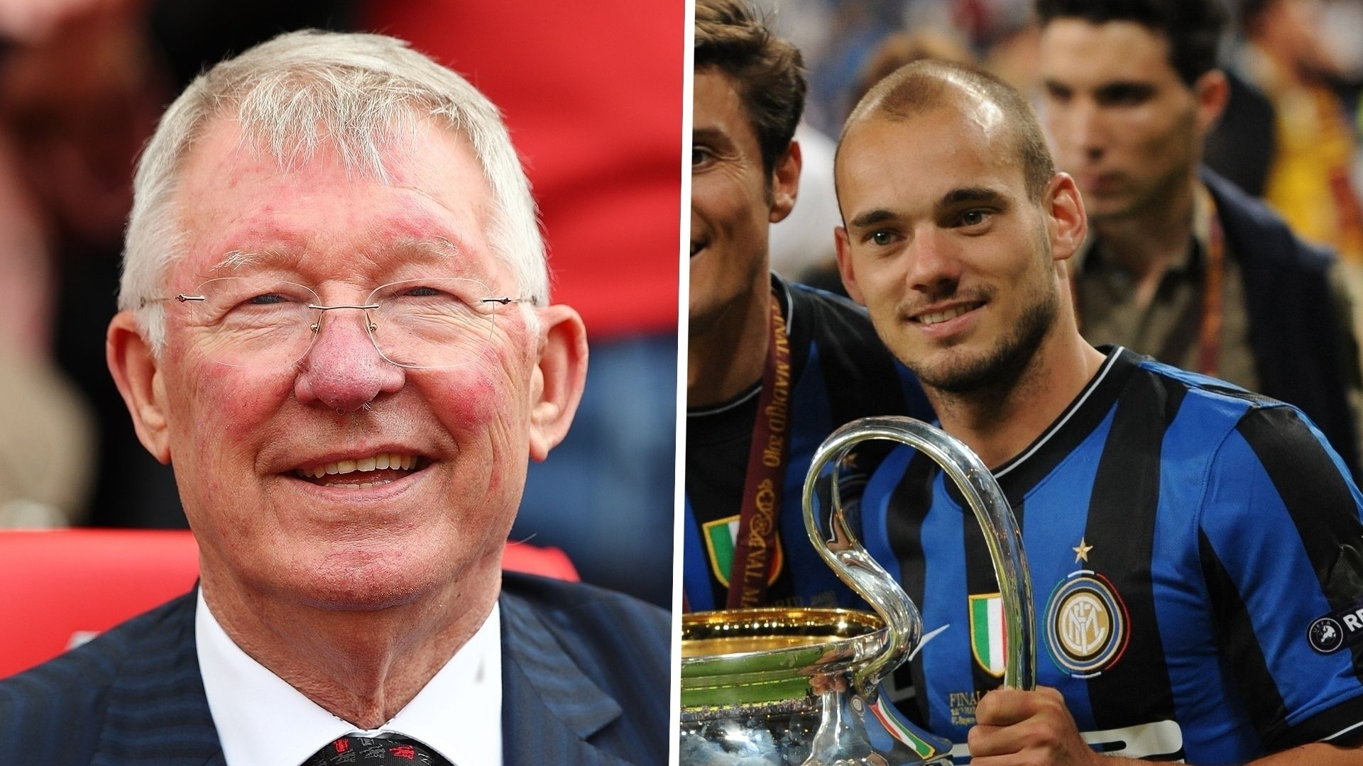 Alex Ferguson & Wesley Sneijder