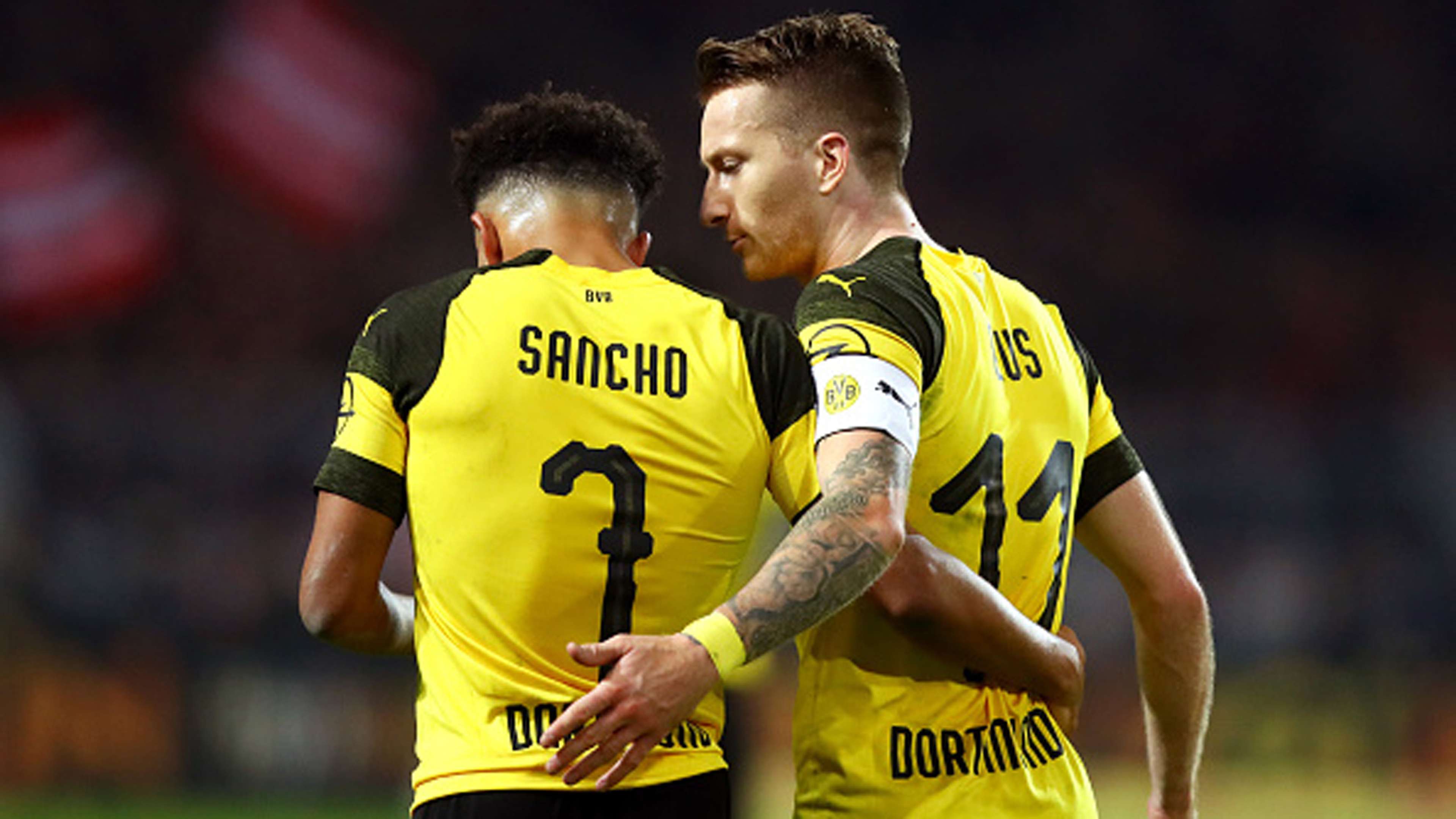 Borussia Dortmund Jadon Sancho Marco Reus