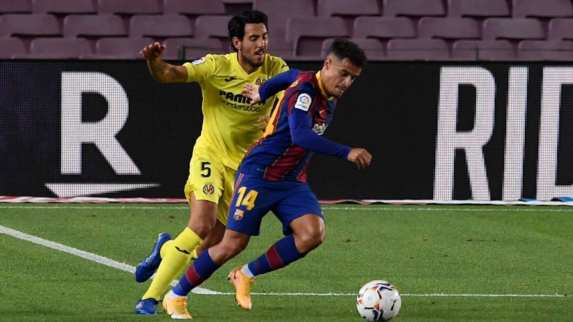 Coutinho Parejo Barcelona Villarreal La Liga 270920