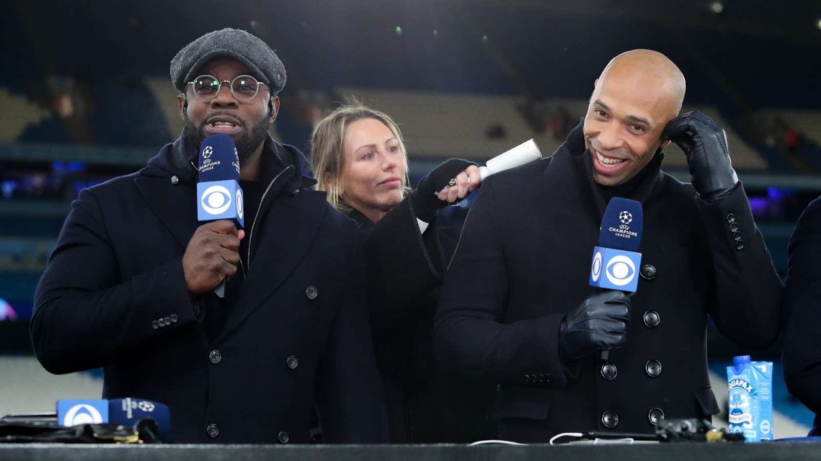 Thierry Henry Micah Richards CBS