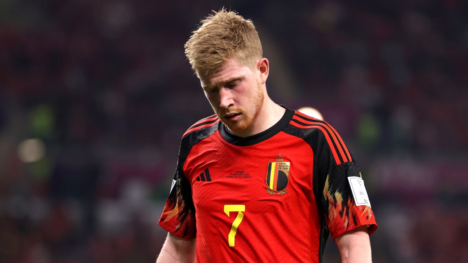 Kevin De Bruyne Belgium World Cup 2022