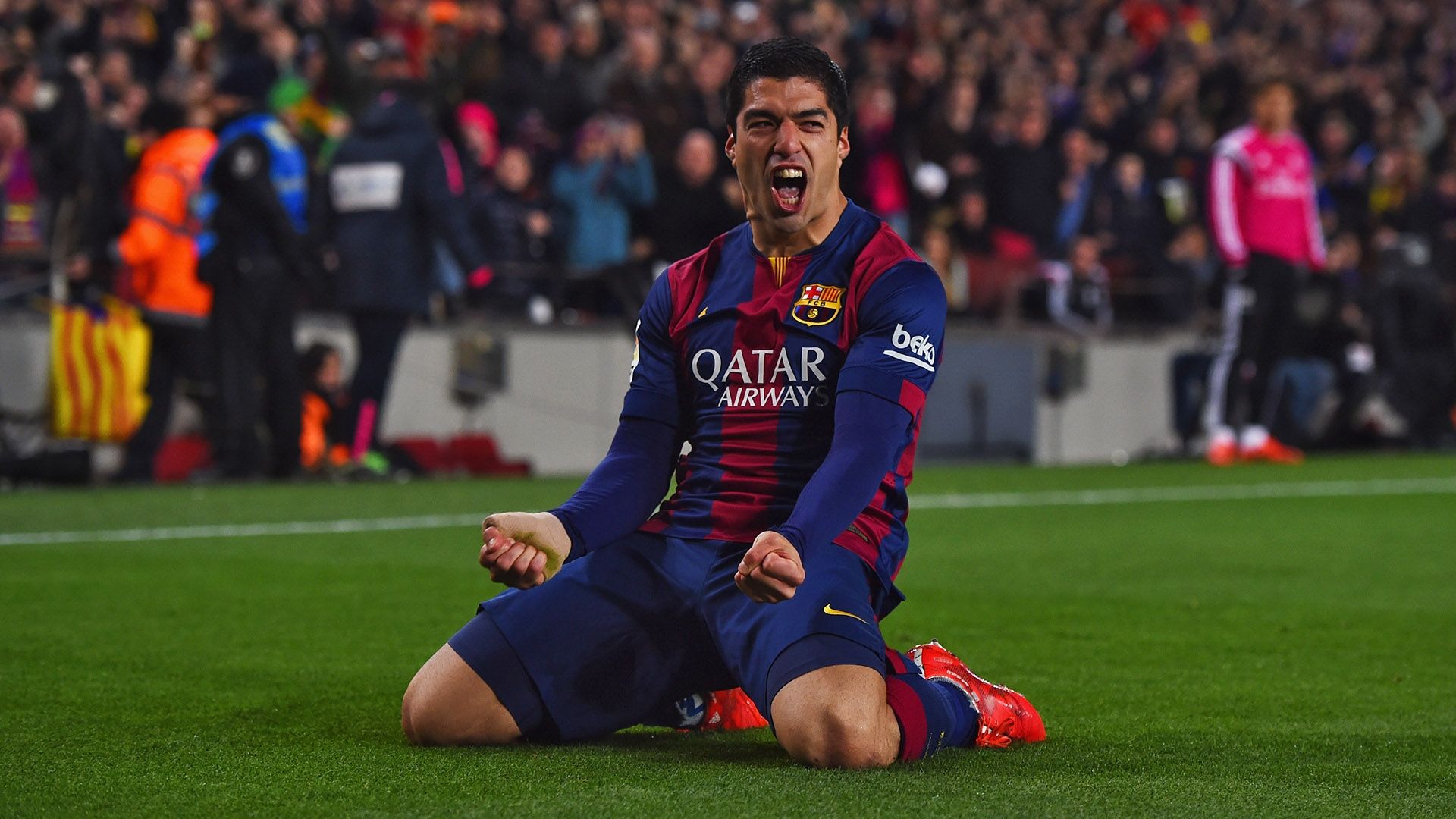 Luis Suarez Barcelona Real Madrid La Liga 22032015