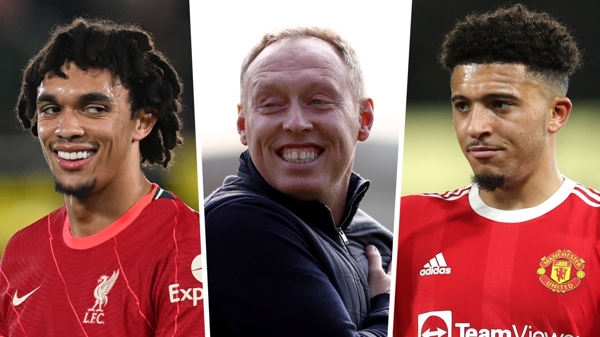 Steve Cooper Trent Alexander-Arnold Jadon Sancho GFX