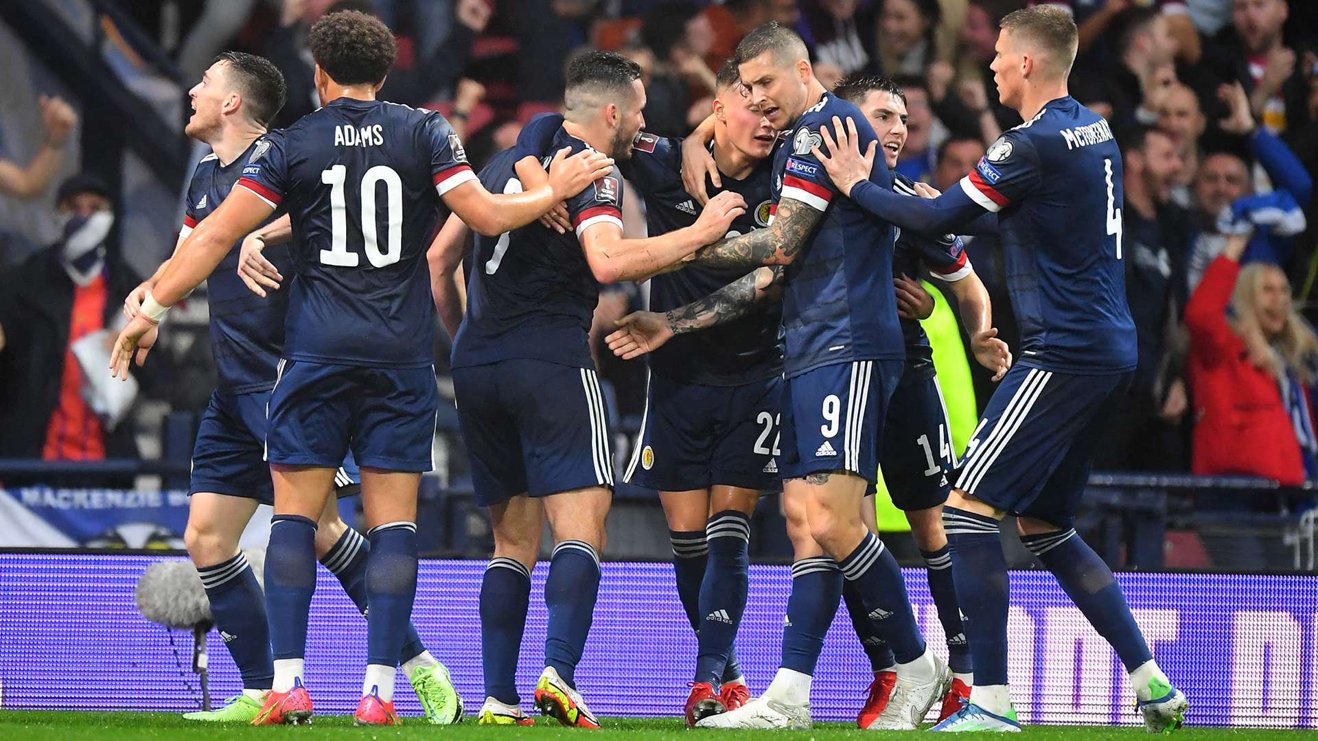 Scotland celebrating 2021-22