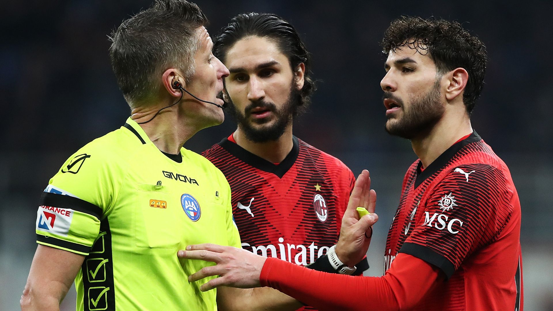 Orsato Milan Atalanta