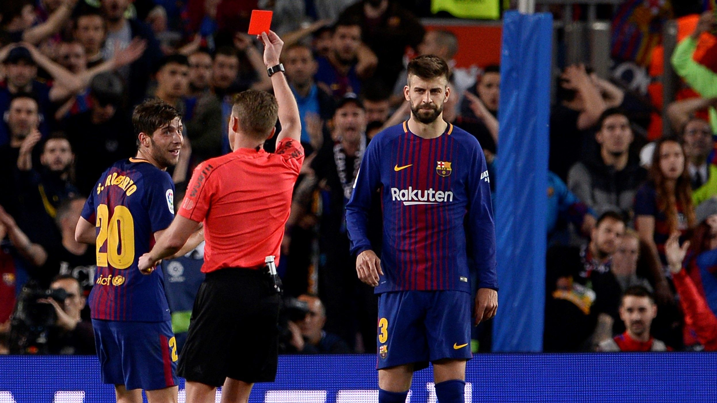 Sergi Roberto Barcelona Real Madrid El Clasico LaLiga 06052018