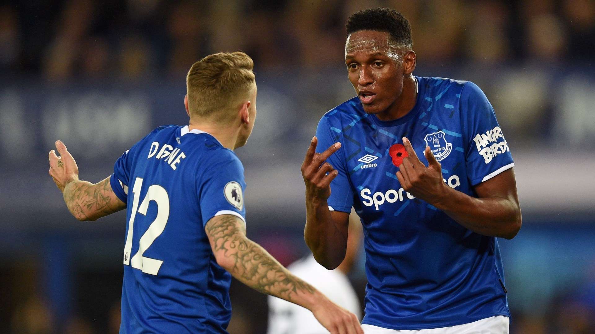 Yerry MIna Everton Premier League 2019/20