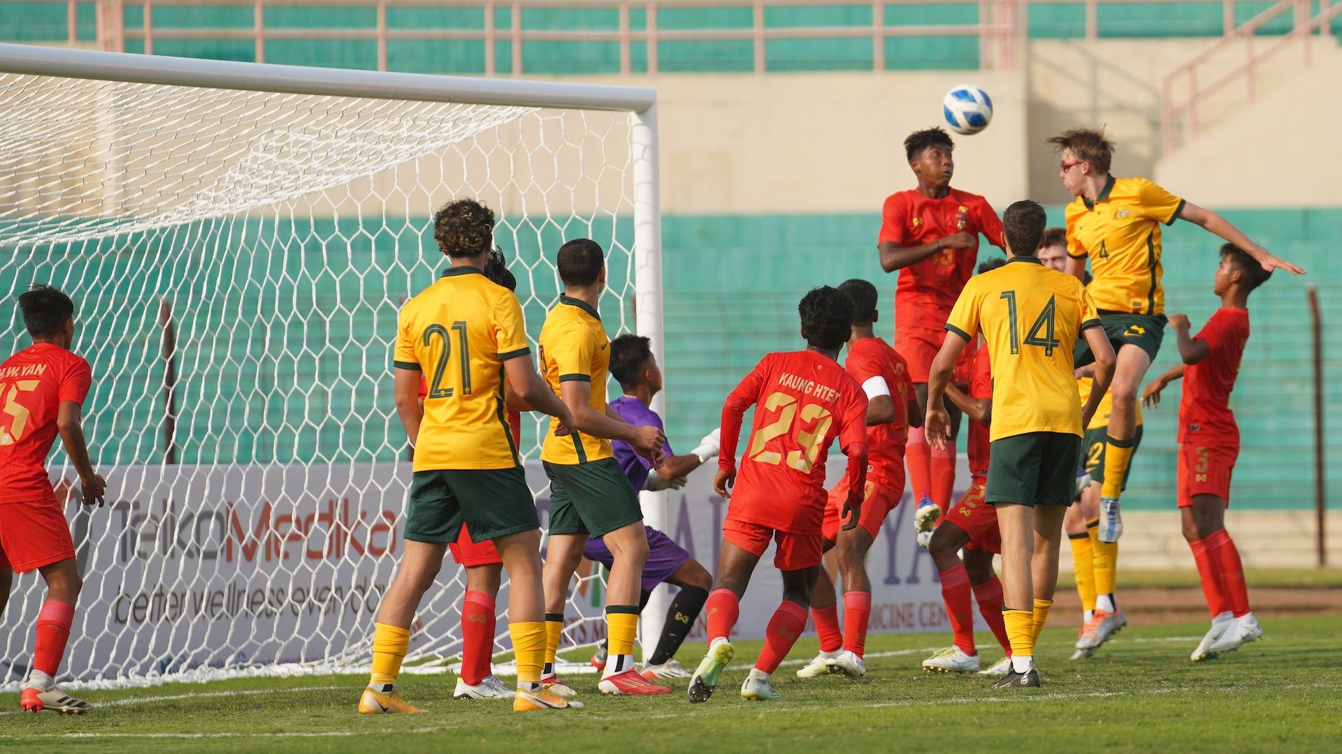Australia U-16 vs Myanmar U-16