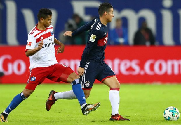 James Rodriguez Bayern Munich Bundesliga 21102017