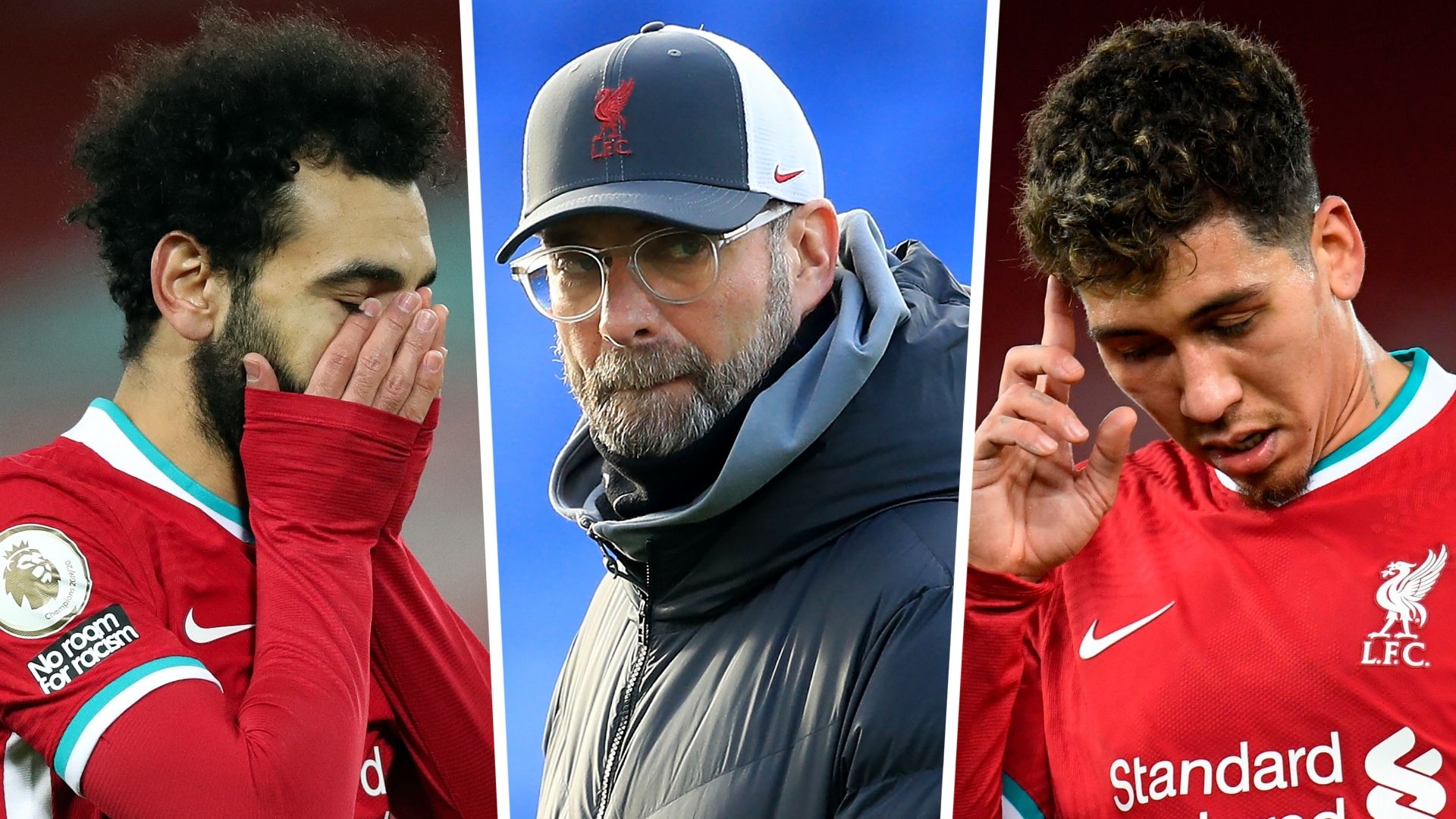 Mohamed Salah Jurgen Klopp Roberto Firmino Liverpool GFX