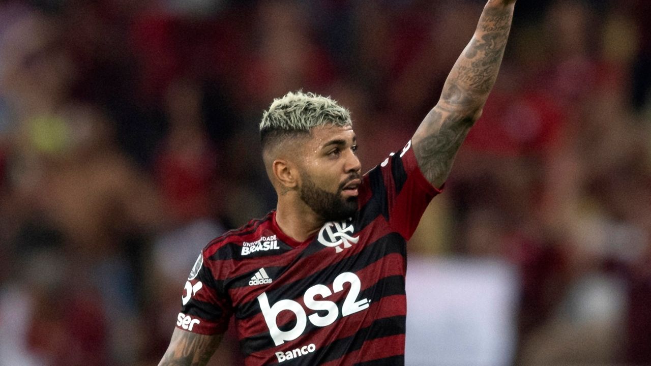 Gabigol Flamengo Emelec Libertadores 31072019
