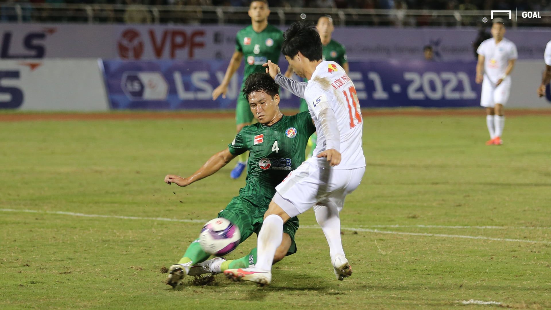 Le Cao Hoai An Nguyen Cong Phuong  Sai Gon vs HAGL Hoang Anh Gia Lai 2021 V.League 18012021