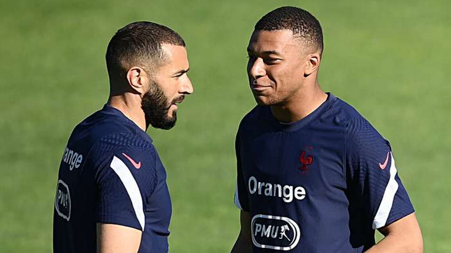 Karim Benzema & Kylian Mbappe