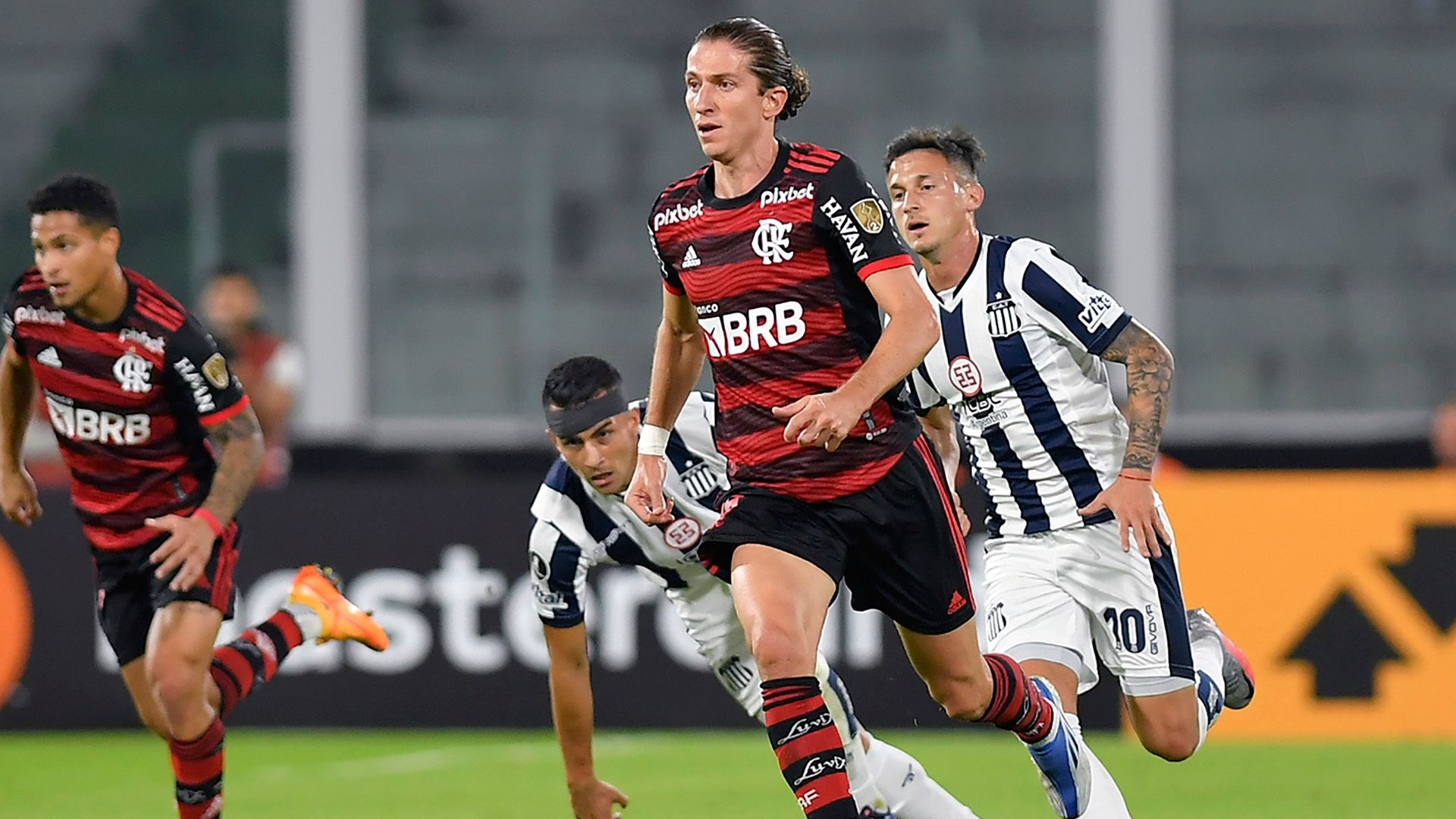 Filipe Luís, Talleres x Flamengo, Libertadores, 04052022