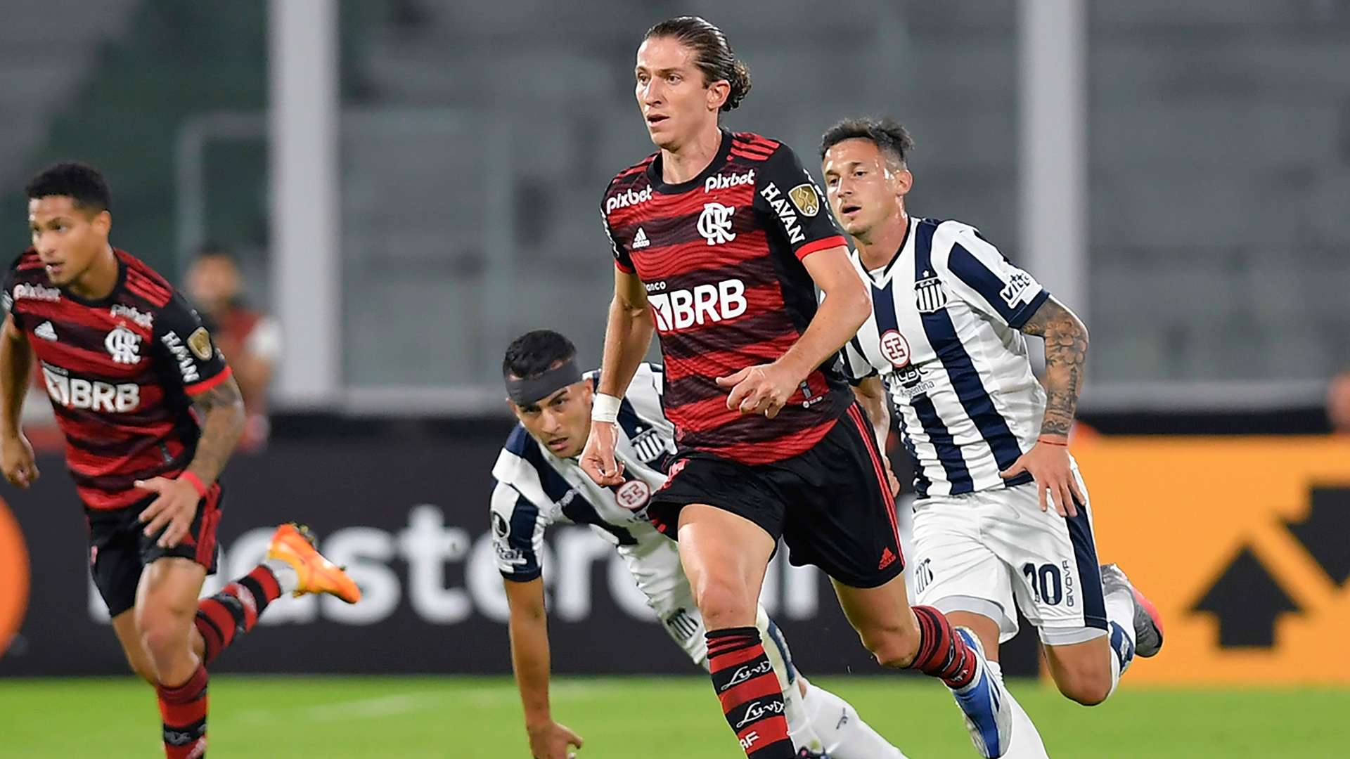 Filipe Luís, Talleres x Flamengo, Libertadores, 04052022