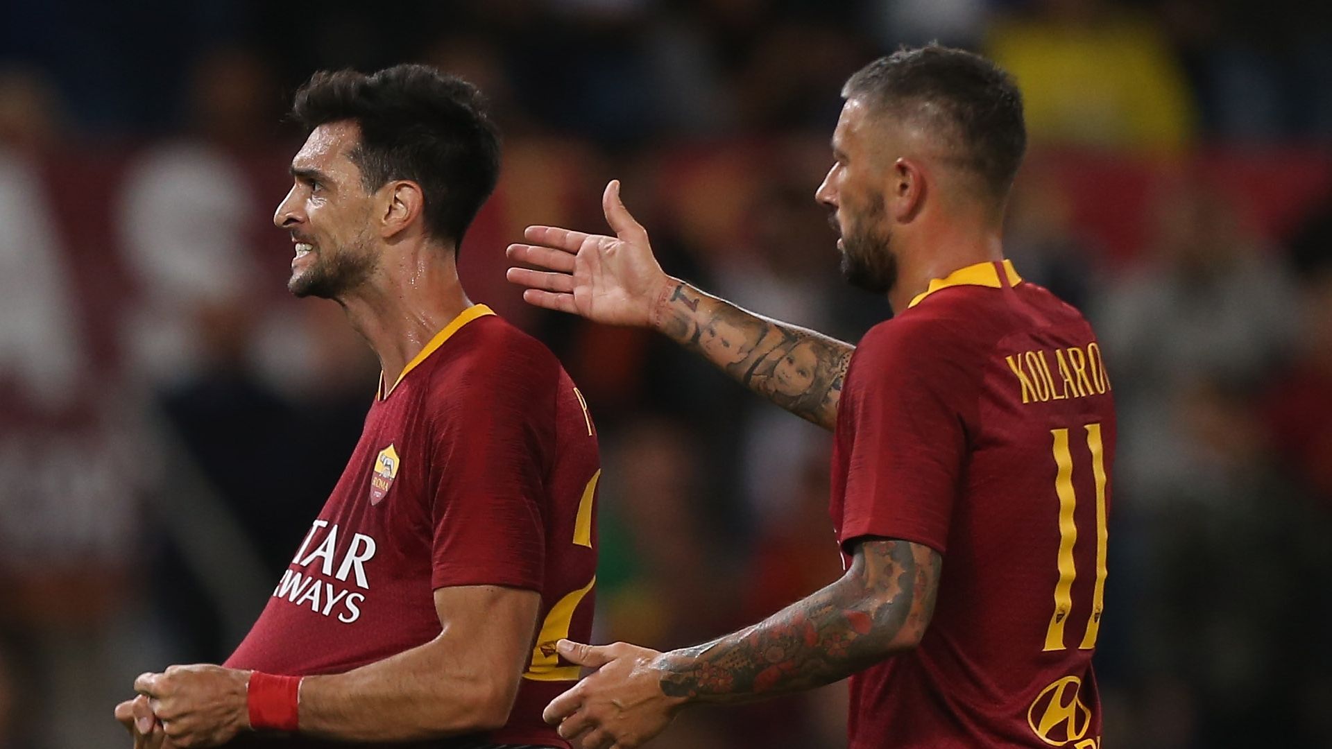 Javier Pastore, Kolarov, Roma