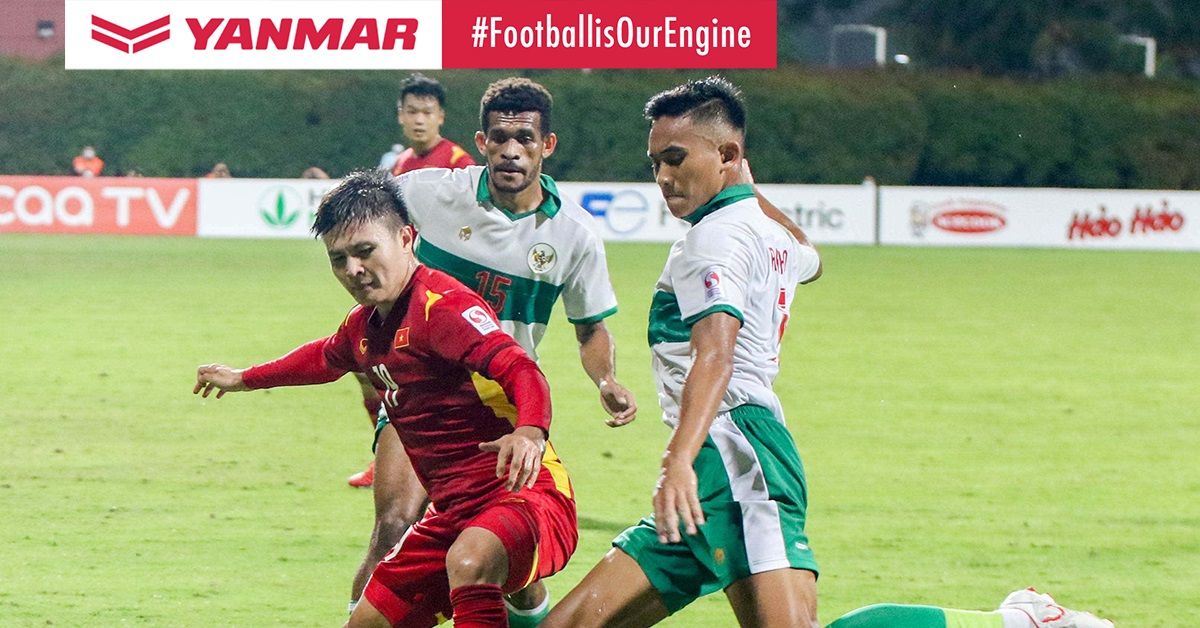 Nguyen Quang Hai Vietnam Indonesia AFF Cup 2020