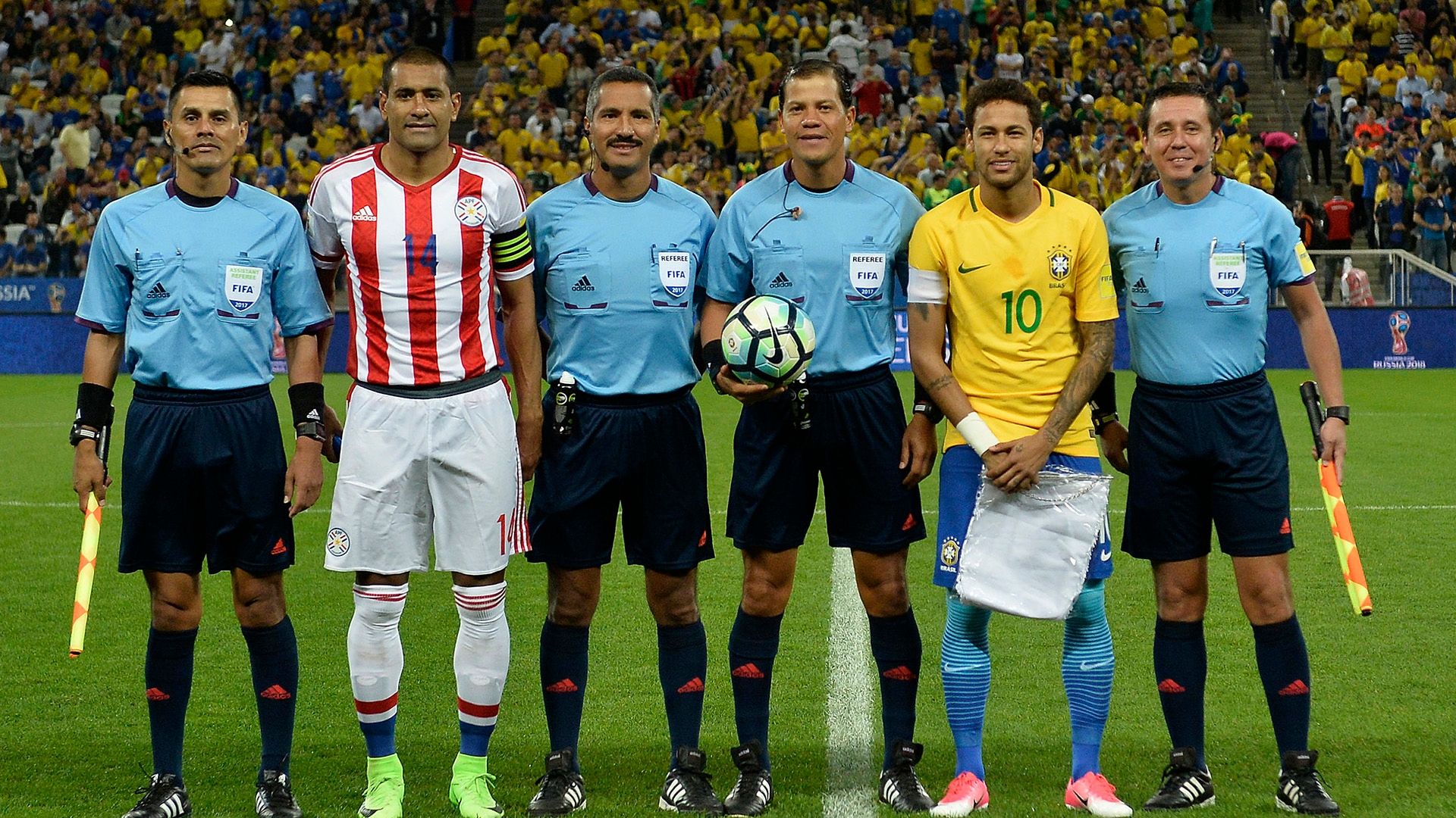 Neymar Paulo da Silva Brasil Paraguai Eliminatorias 2018 28032017