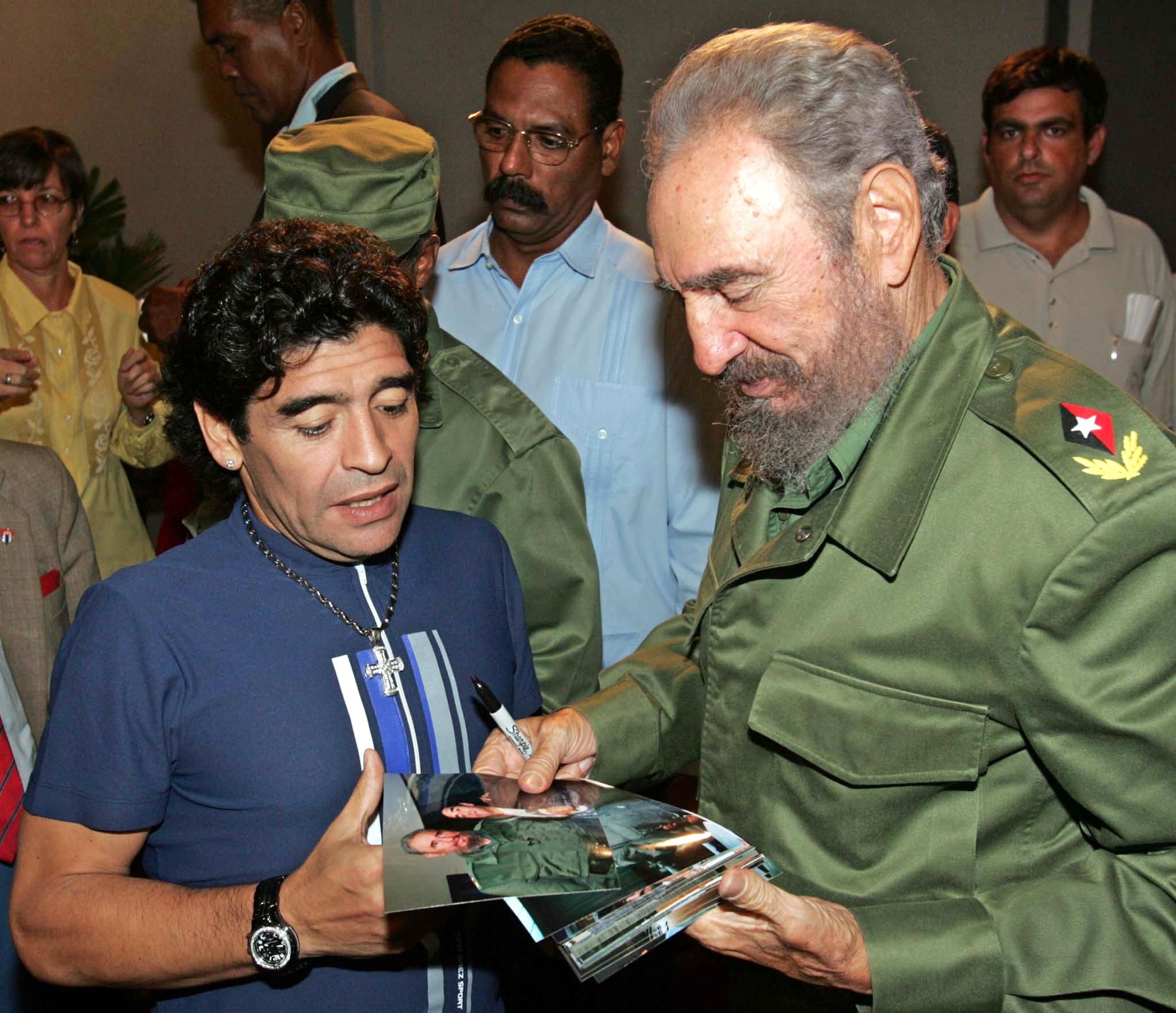 Diego Maradona & Fidel Castro
