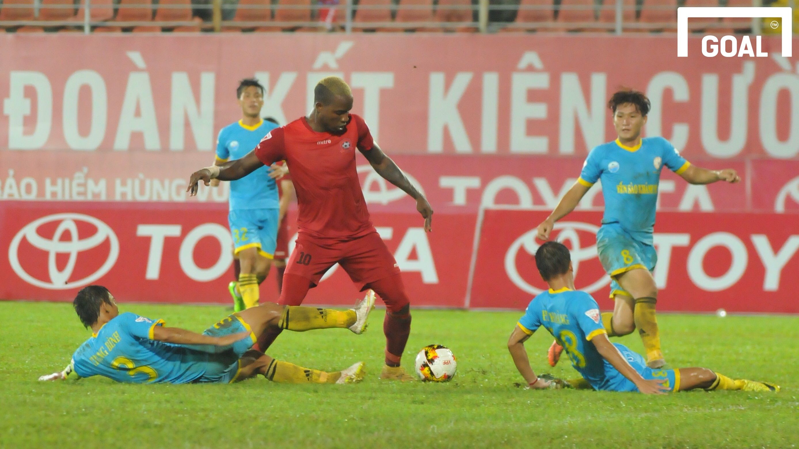 Hải Phòng Sanna Khánh Hòa BVN Vòng 18 V.League 2017