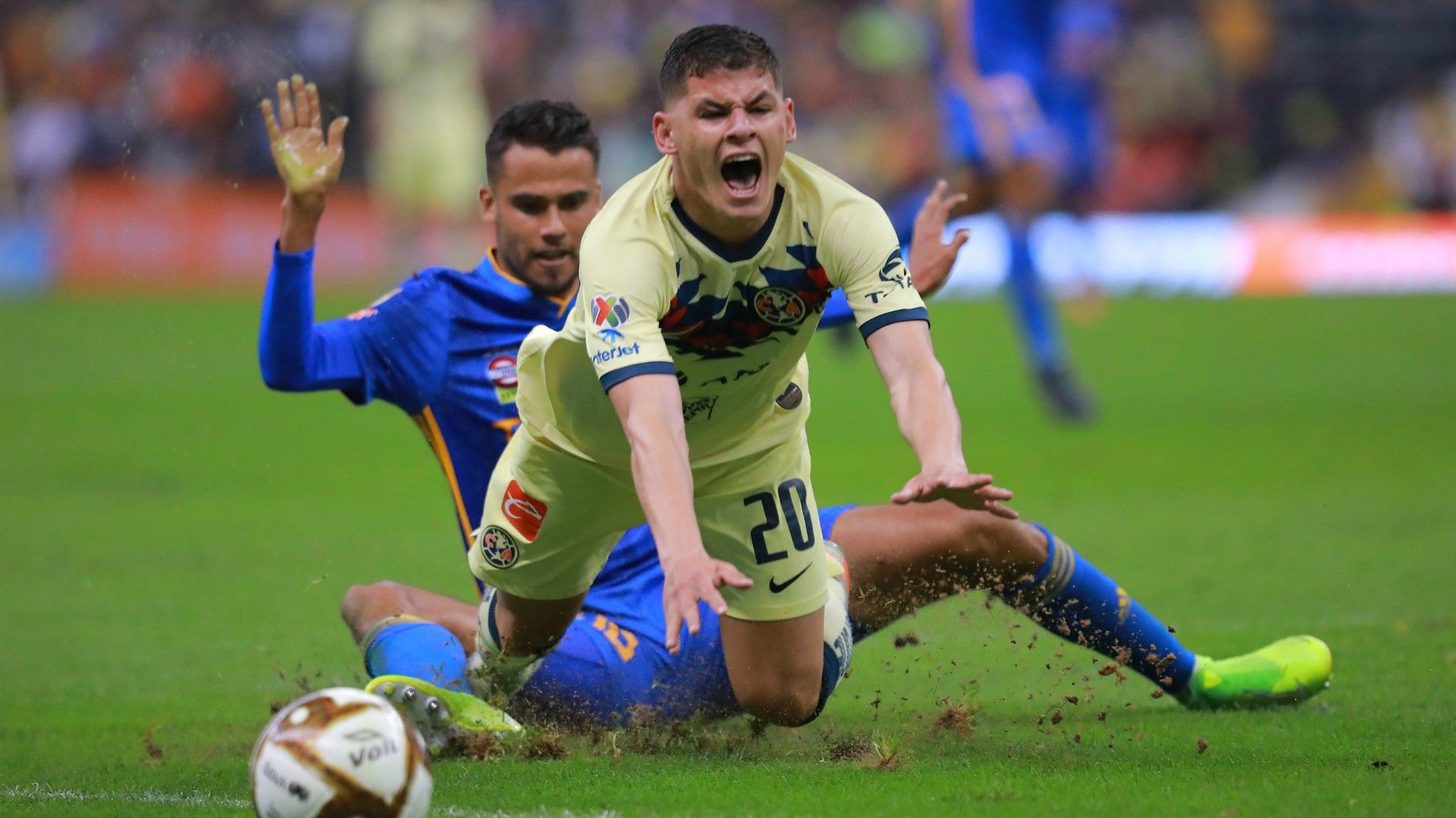 América Tigres Richard Sánchez Diego Reyes