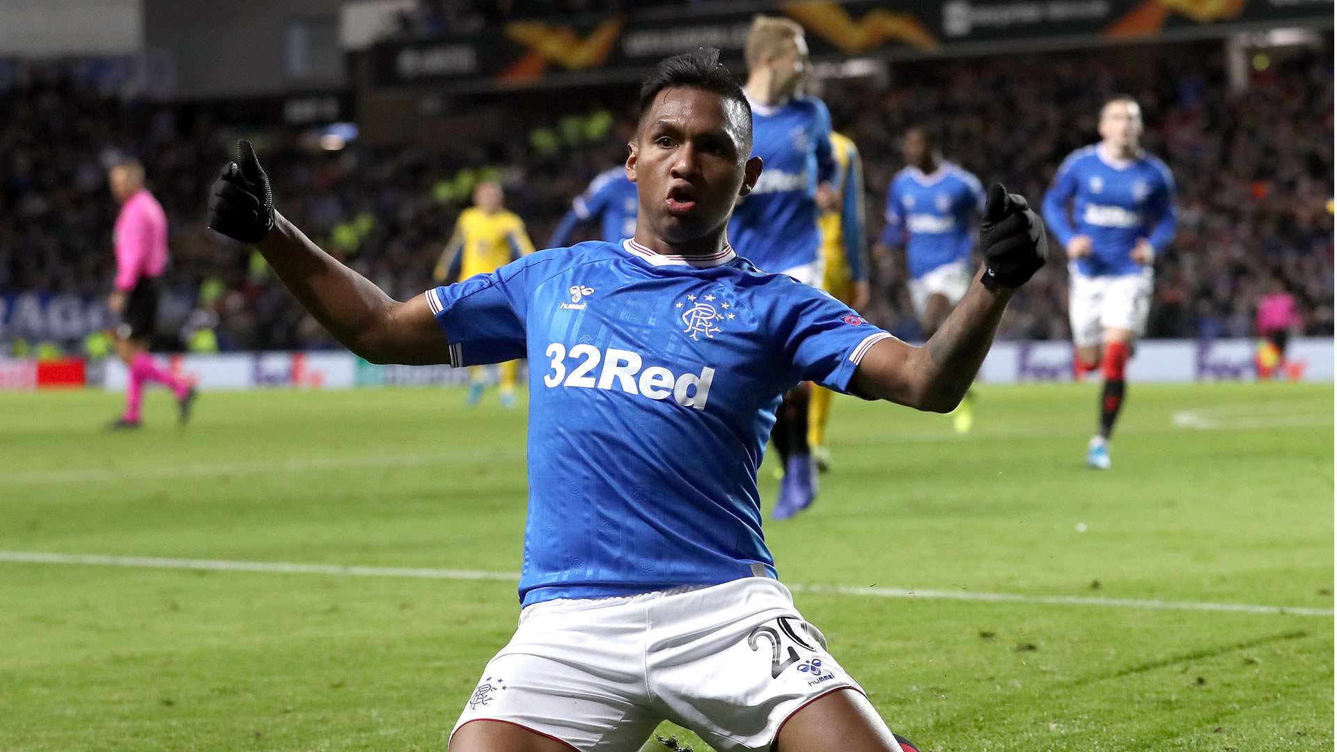 Alfredo Morelos Rangers Porto Europa League 2019
