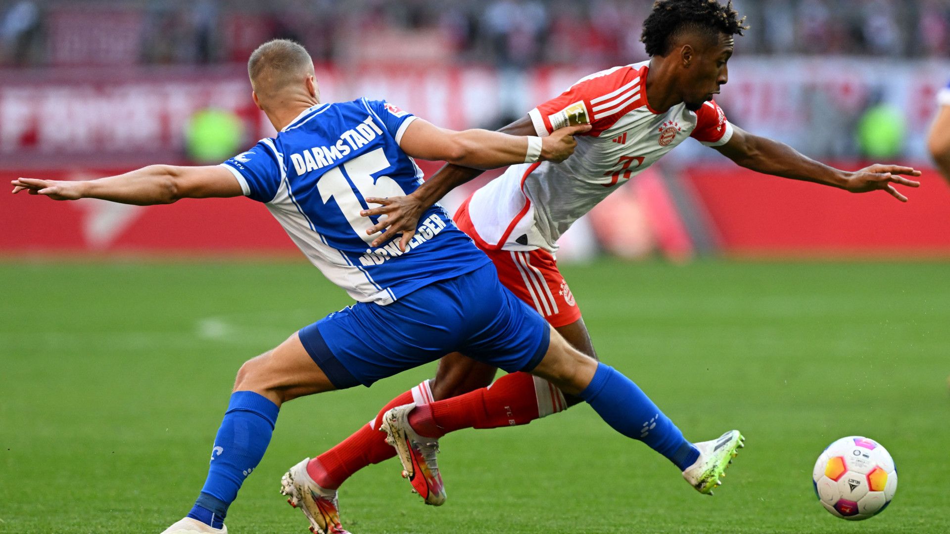 KINGSLEY COMAN BAYERN MÜNCHEN BUNDESLIGA 28102023