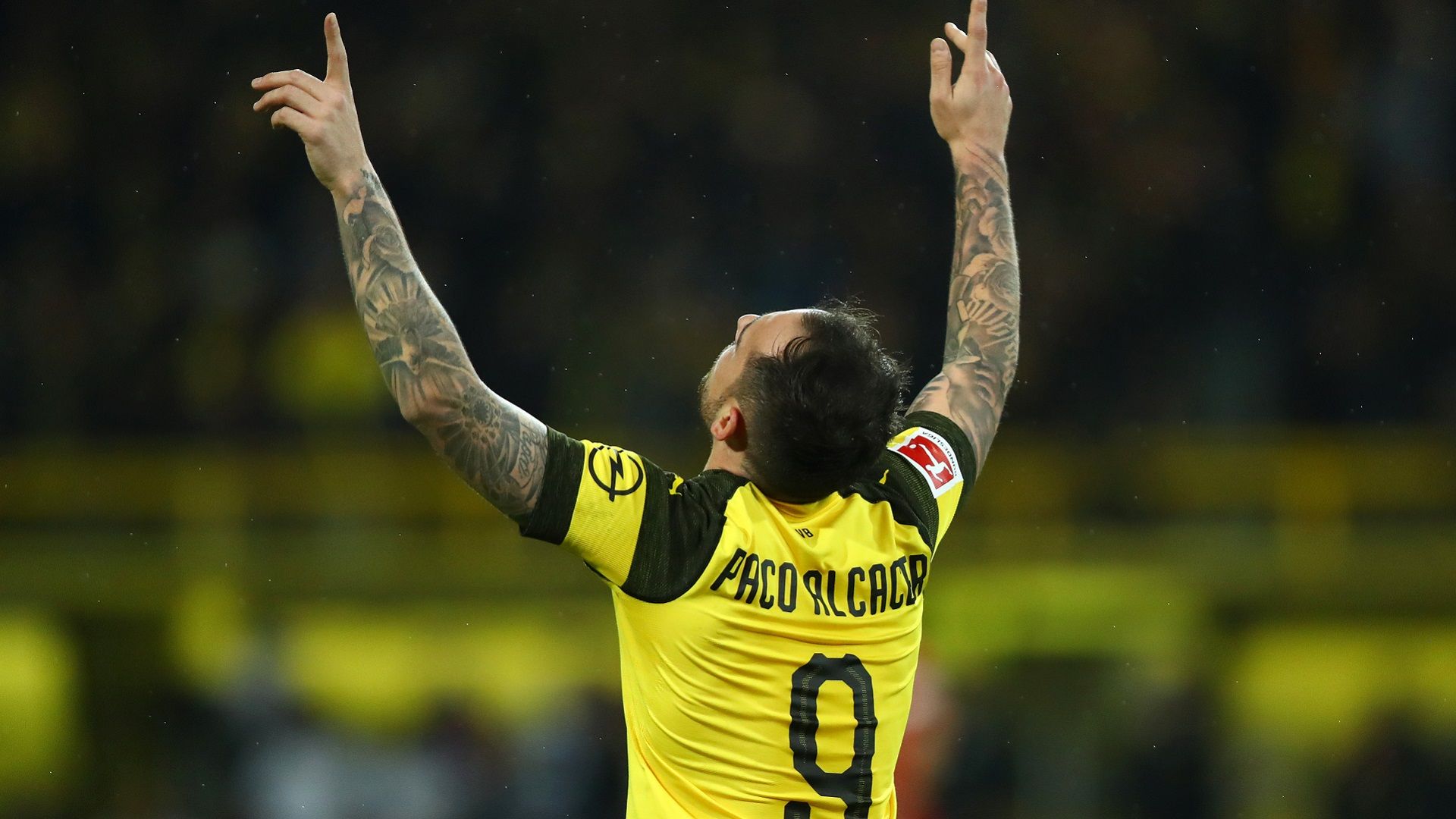 2018-11-24 Paco Alcacer Dortmund