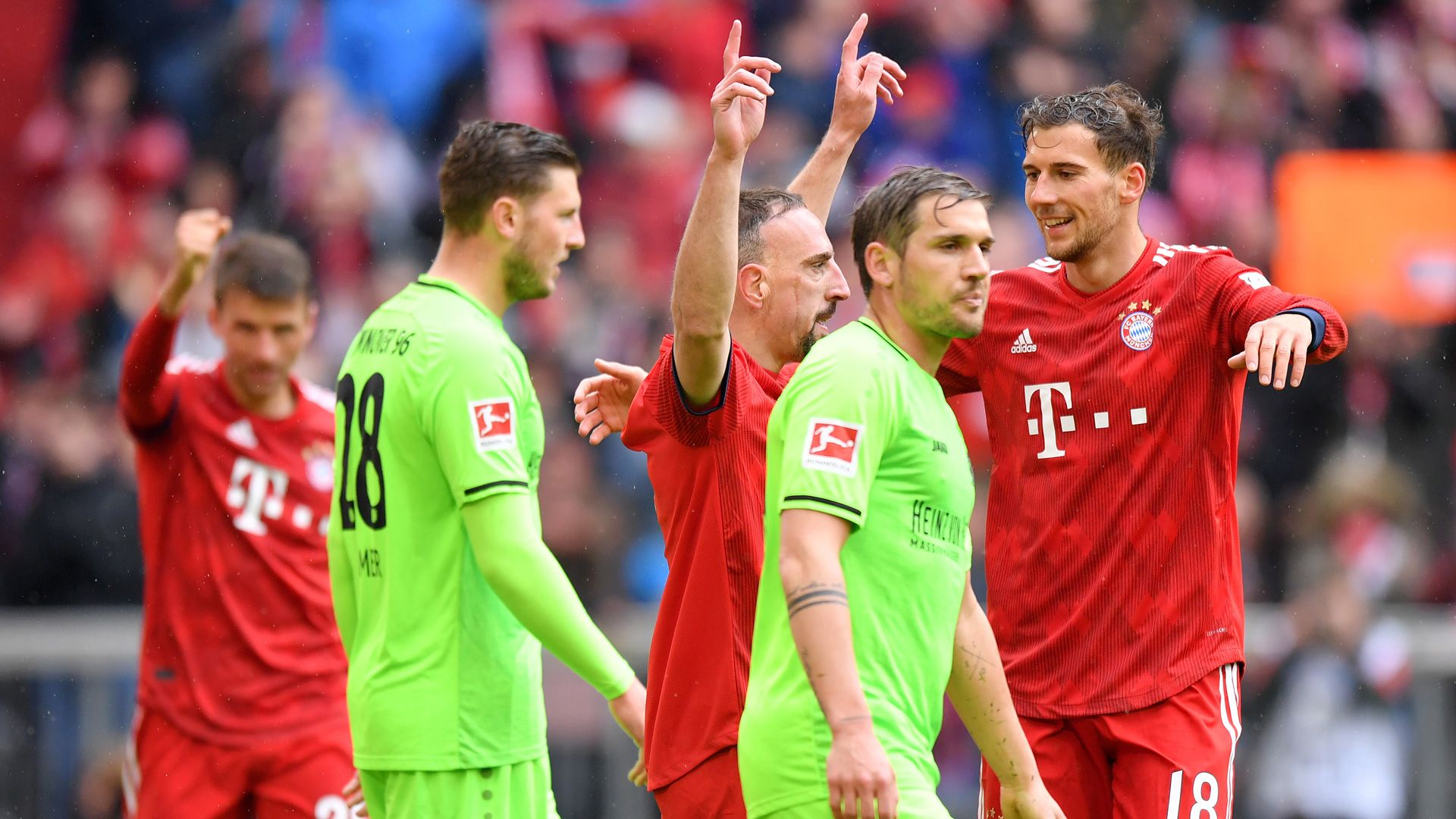 Ribery Bayern Hannover Bundesliga 0519