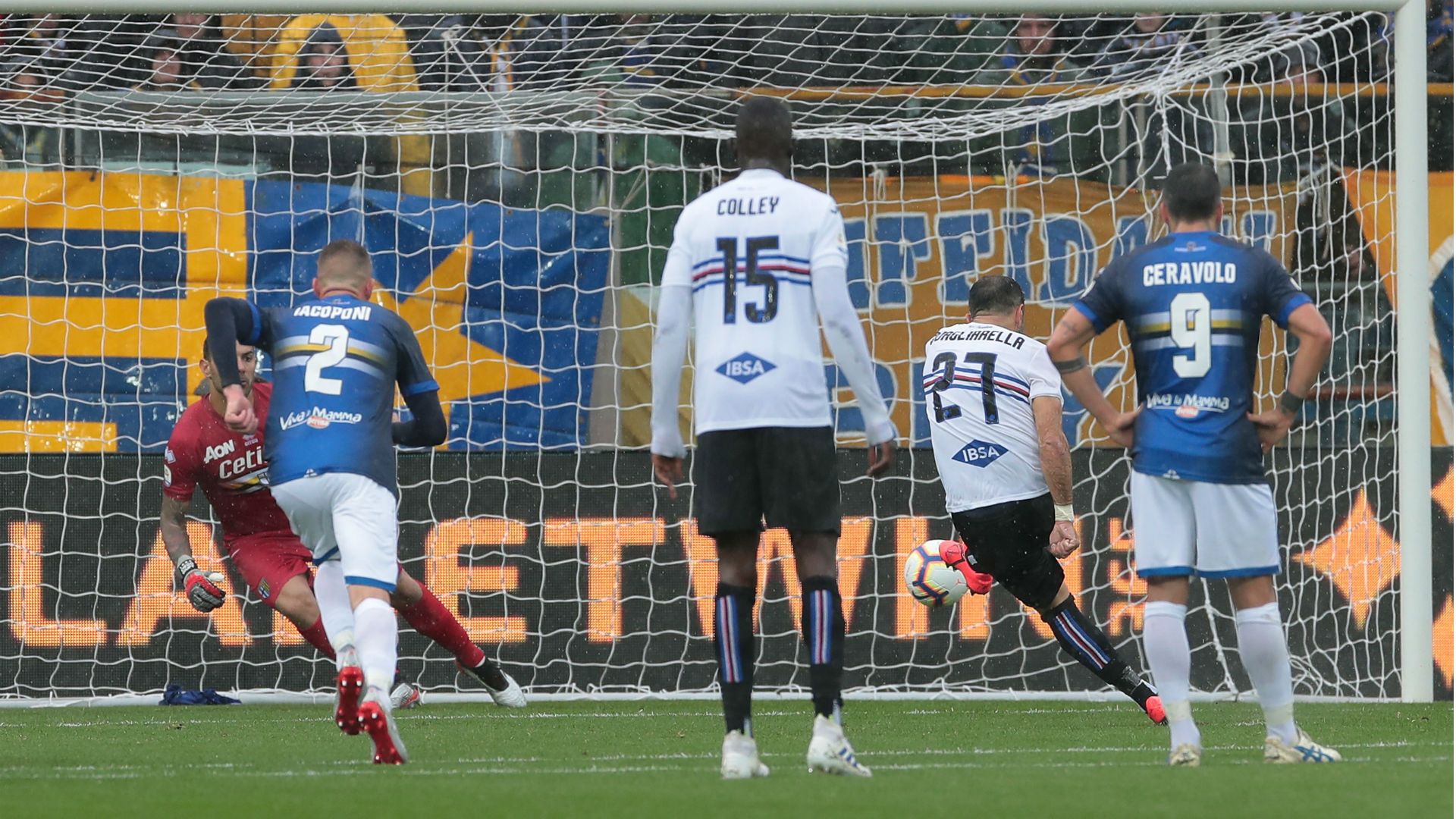 Quagliarella Parma Sampdoria Serie A