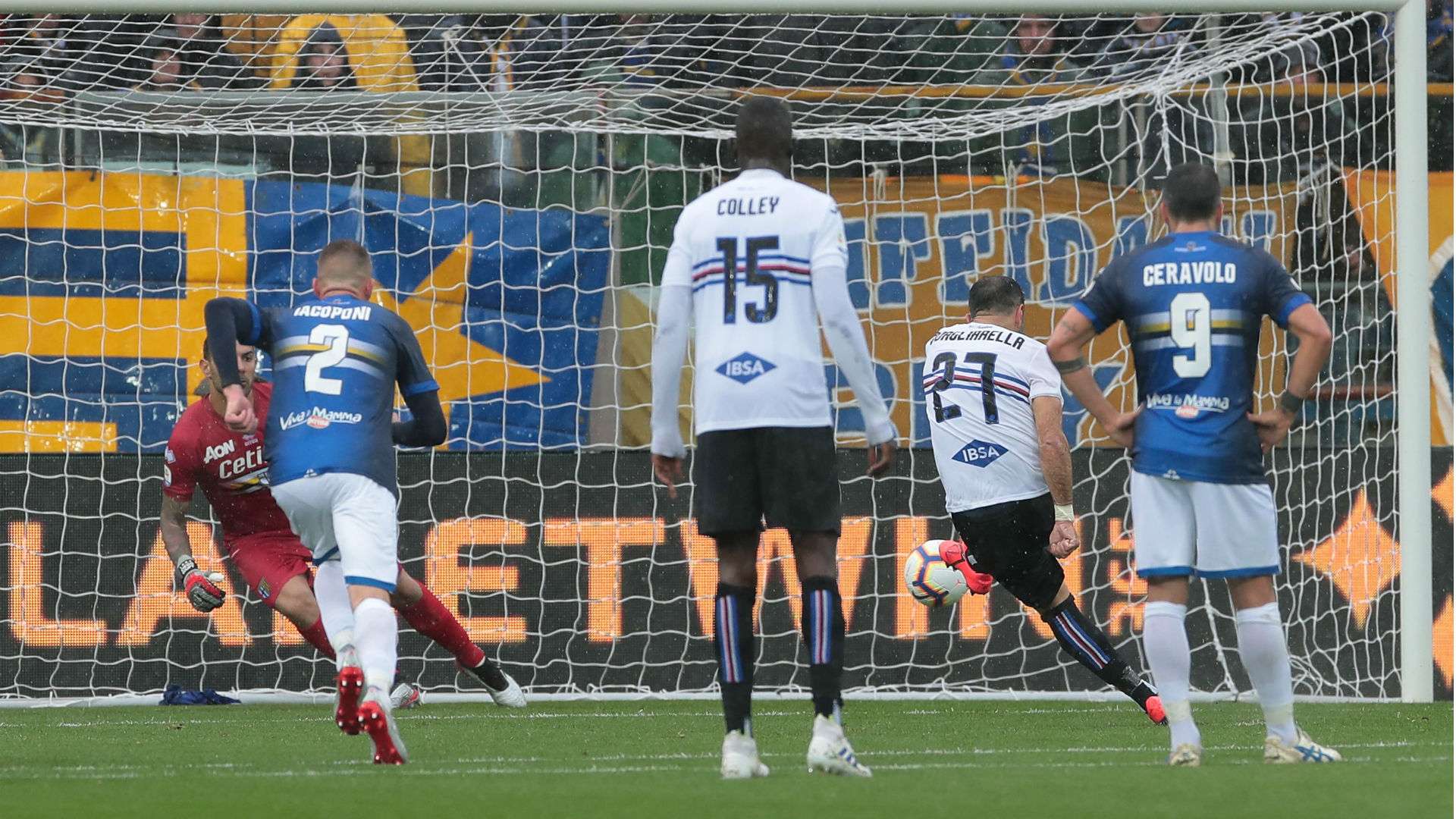 Quagliarella Parma Sampdoria Serie A