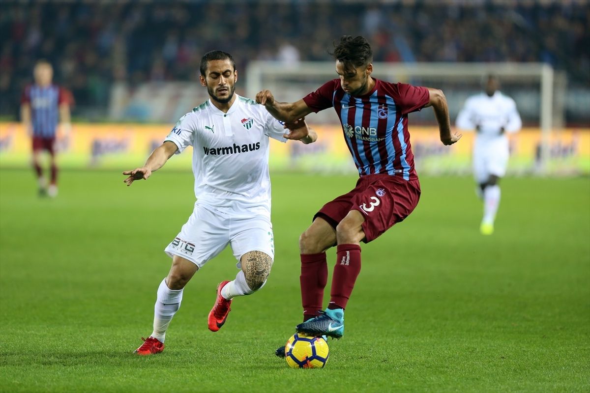 Baris Yardimci Emmanuel Mas Trabzonspor Bursaspor 12/16/17