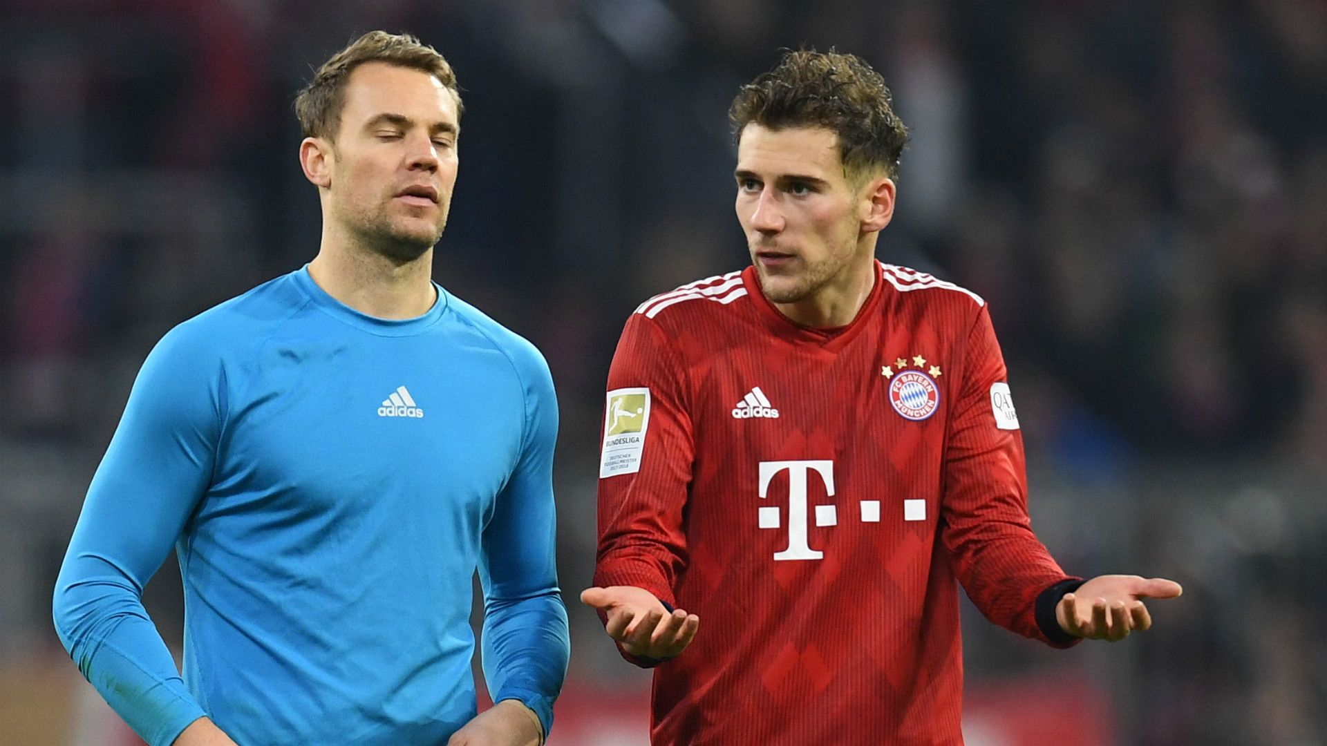Manuel Neuer Leon Goretzka Bayern Munich 2018-19