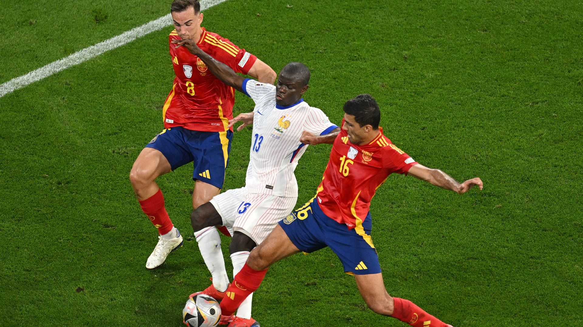 N'Golo Kante France Spain Euro 2024