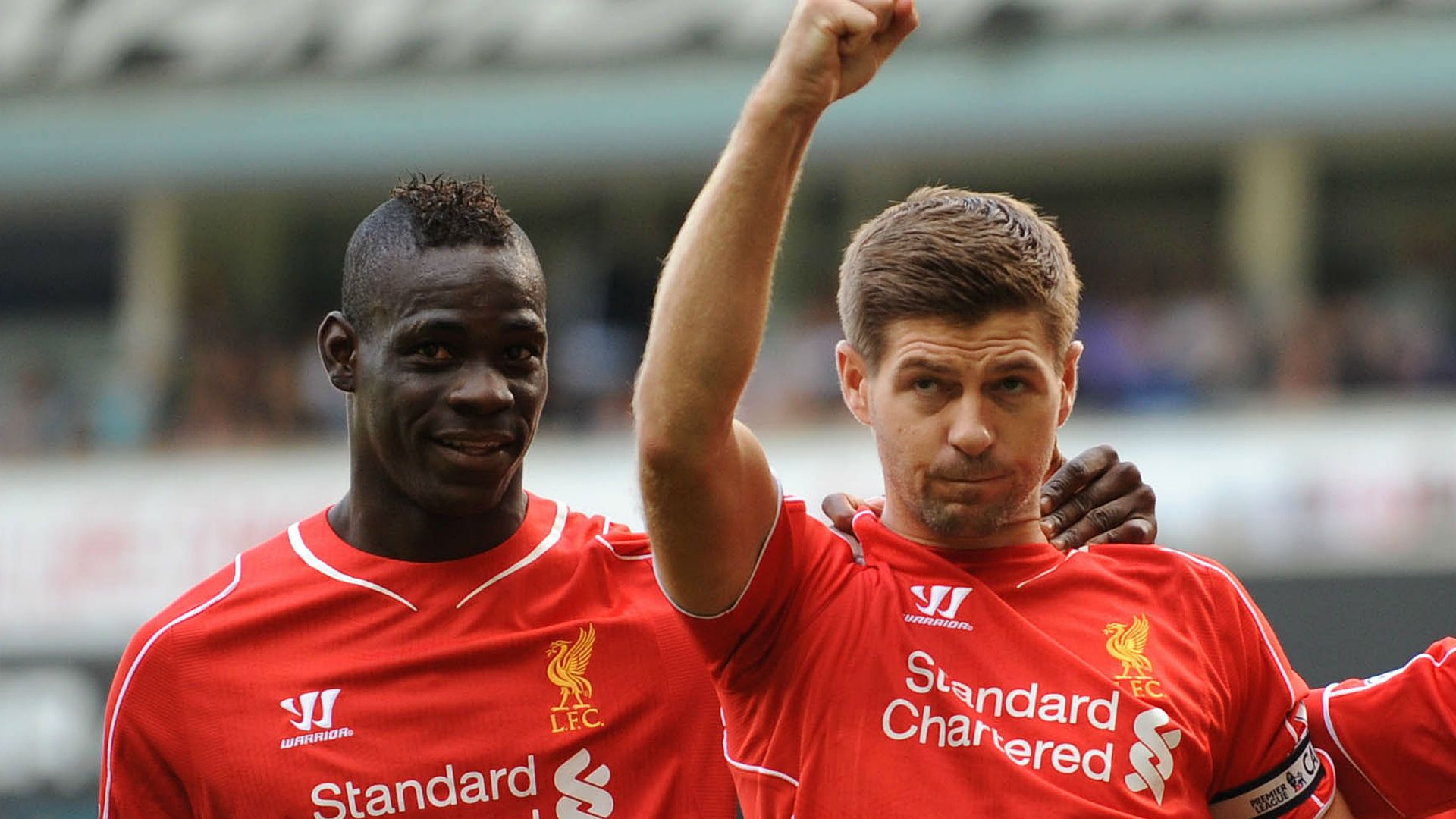 XI Mario Balotelli Steven Gerrard