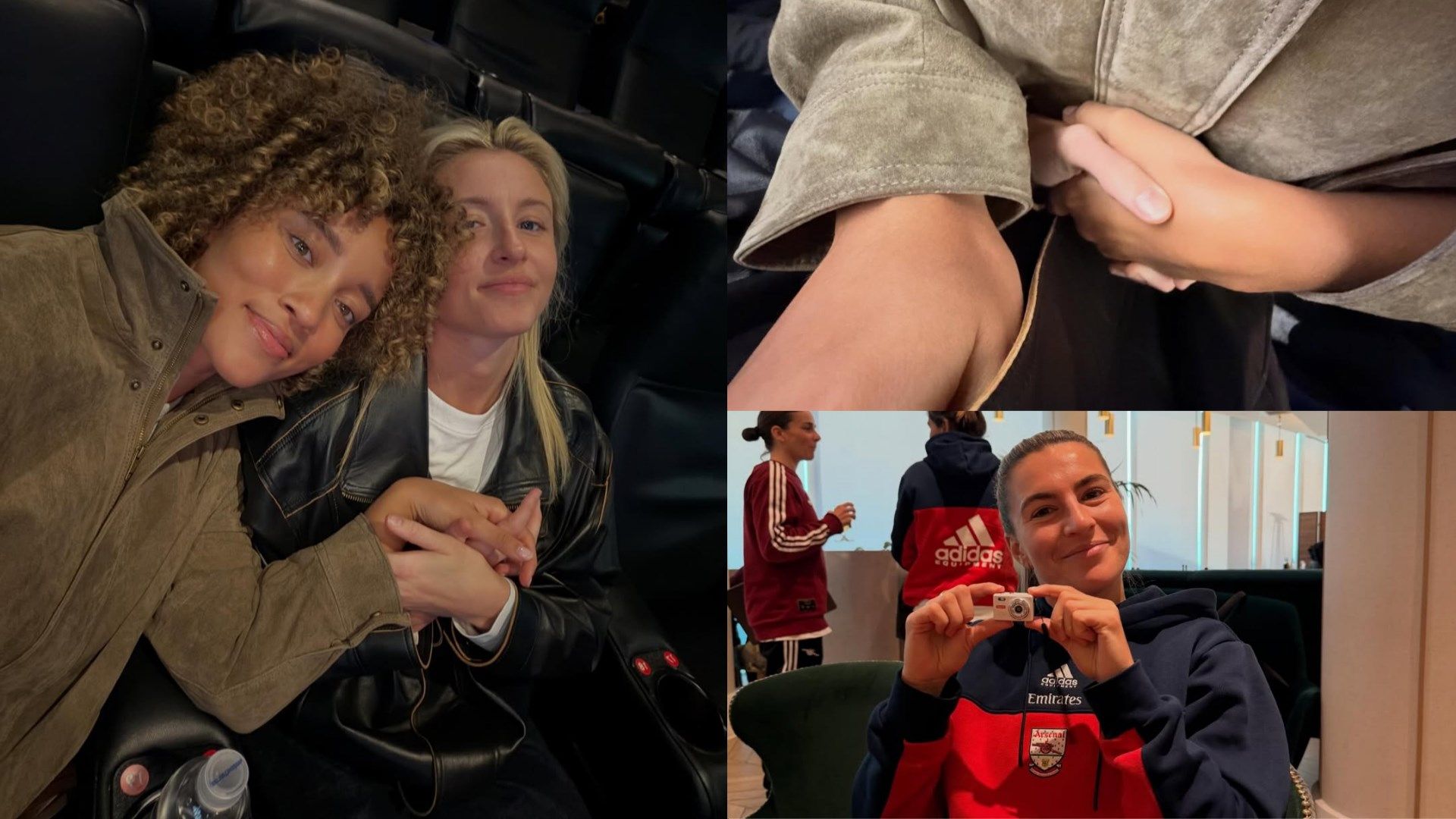 Arsenal & Lionesses star Leah Williamson jets off to New York to visit model girlfriend Elle Smith | Goal.com UK