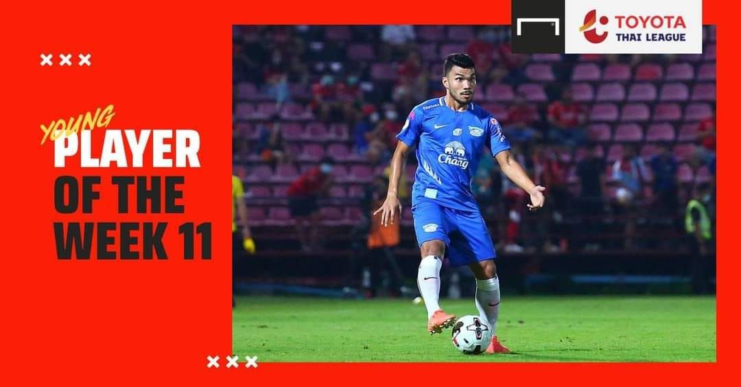 Toyota Thai League Young Player of the Week 12 : กฤษดา กาแมน