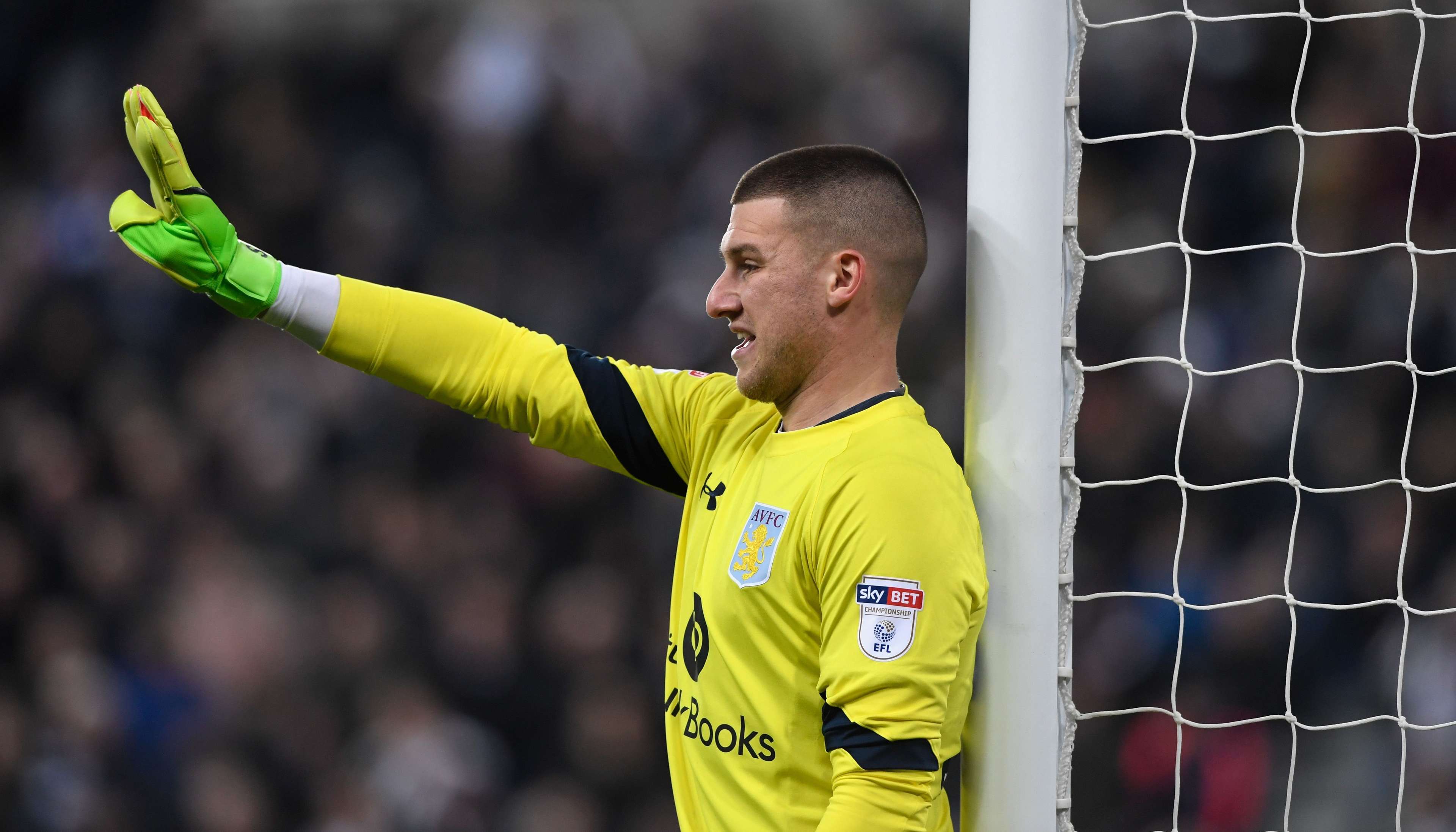 Sam Johnstone Aston Villa Manchester United
