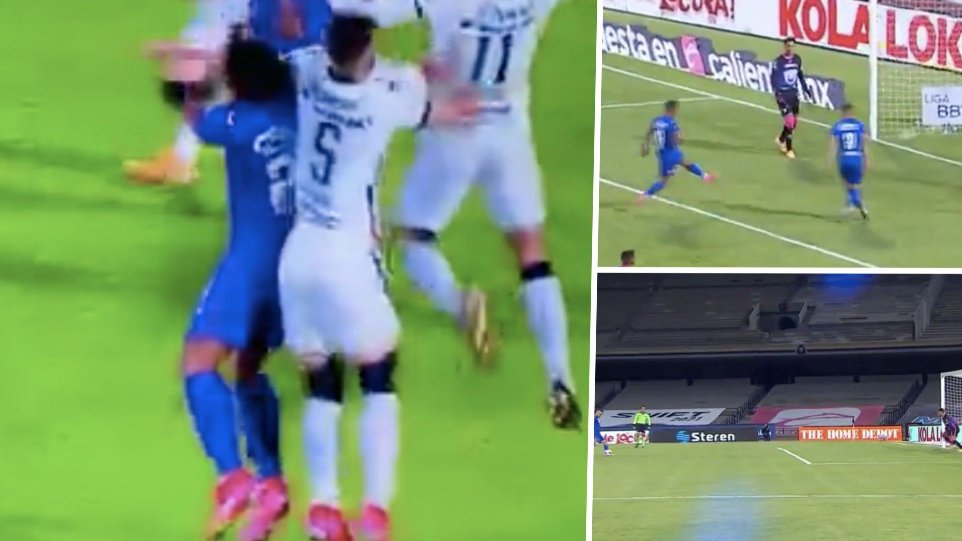 Penal Cruz Azul Pumas