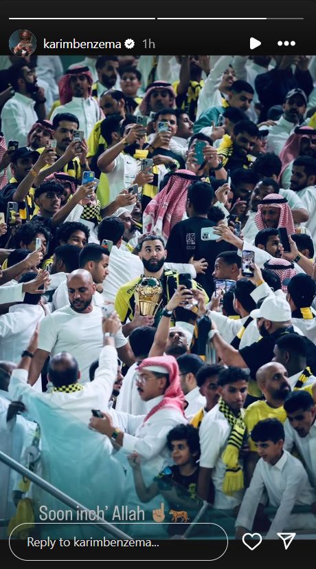 Karim Benzema Instagram