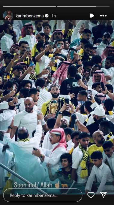 Karim Benzema Instagram