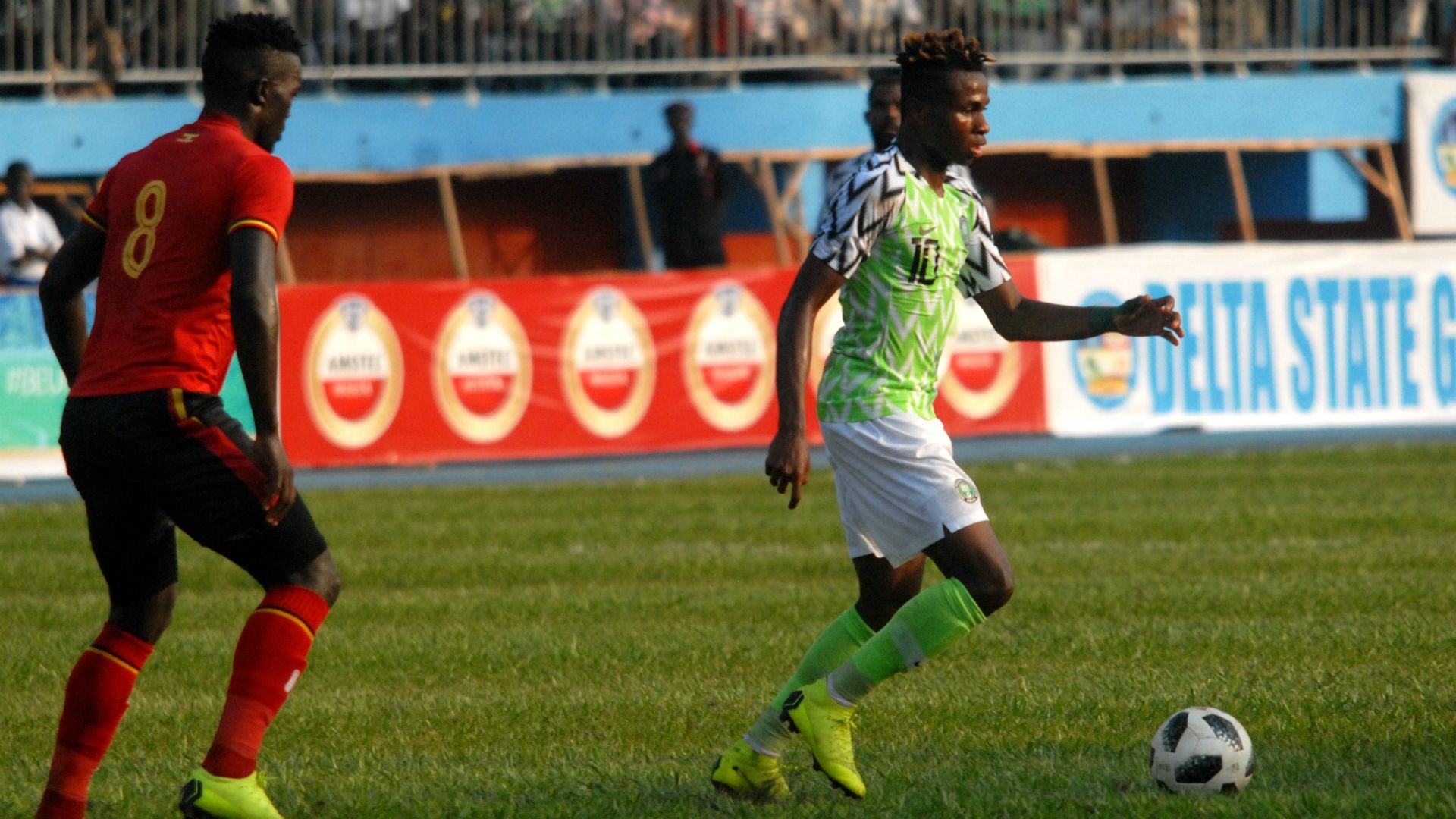 Samuel Chukwueze - Nigeria vs. Uganda