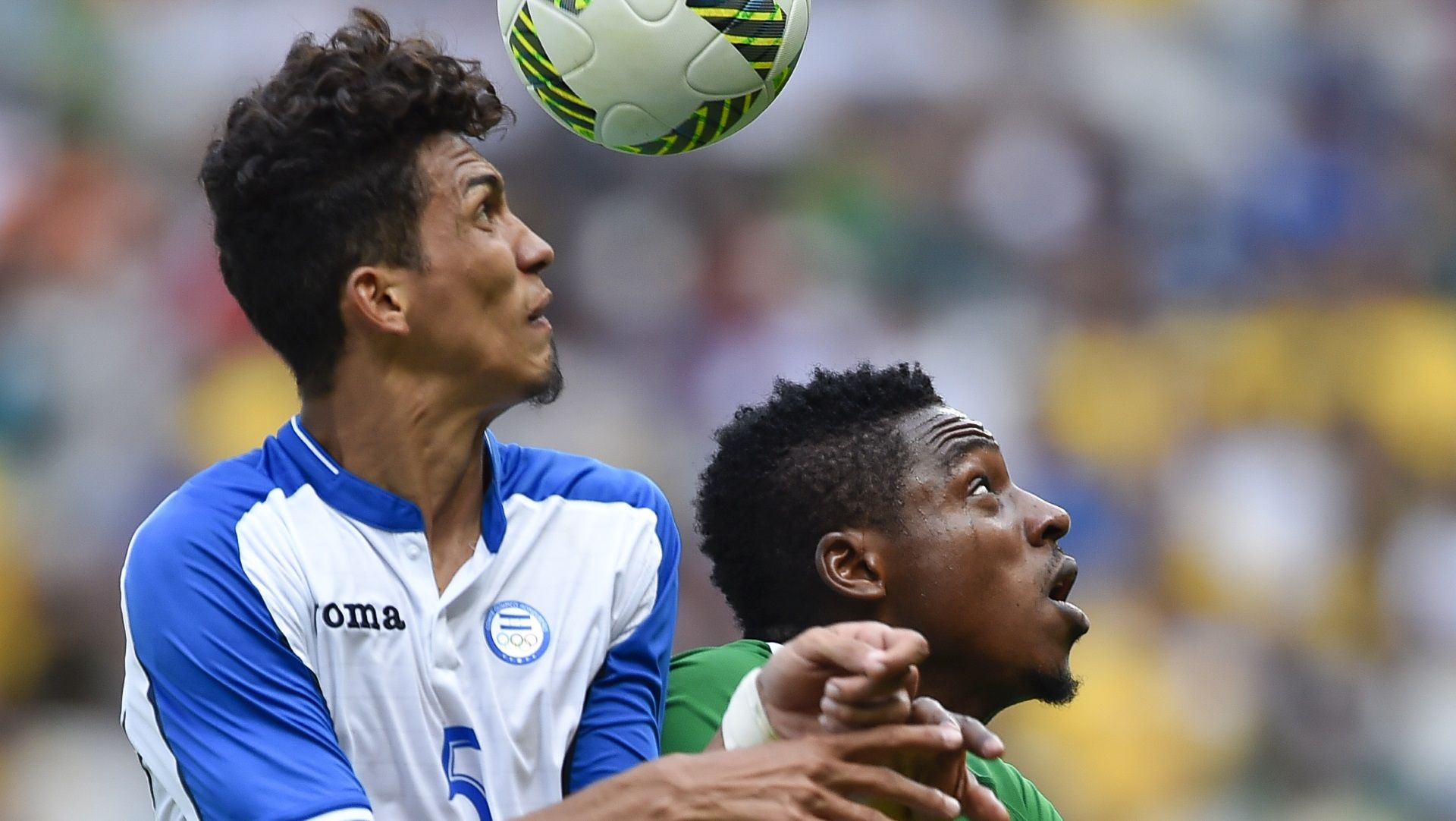 Kingsley Madu of Nigeria and Allans Vargas of Honduras