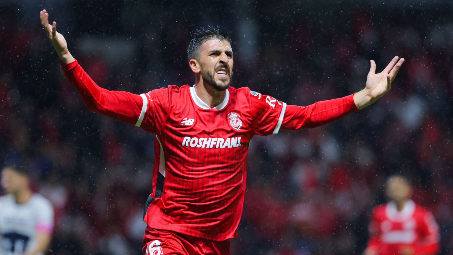 Paulinho celebración Toluca Apertura 2024 Liga MX