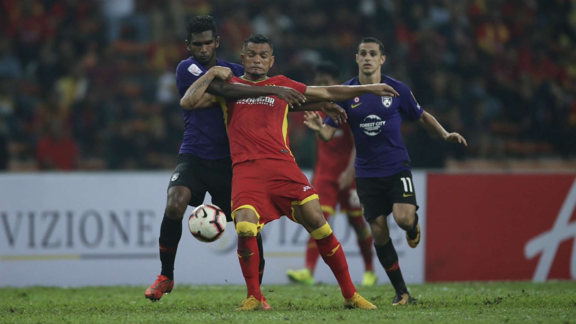 Hariss Harun, Sandro da Silva, Selangor v Johor Darul Ta'zim, Super League, 1 Mar 2019