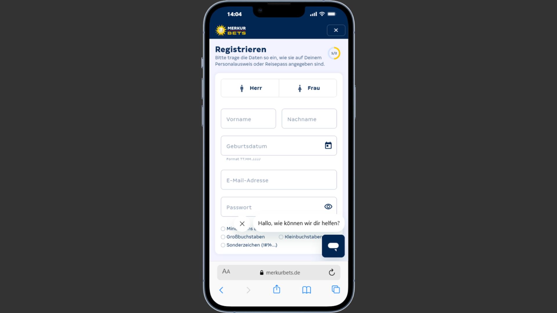 merkur bets registrieren