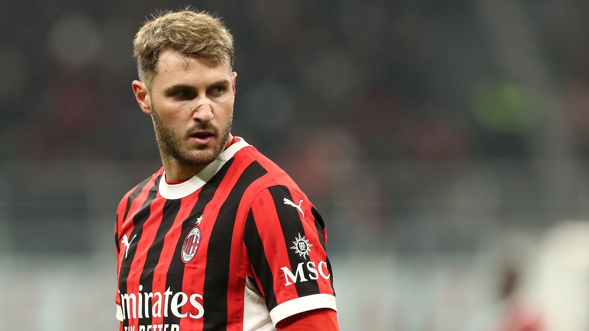 Santiago Gimenez AC Milan Coppa Italia 2025