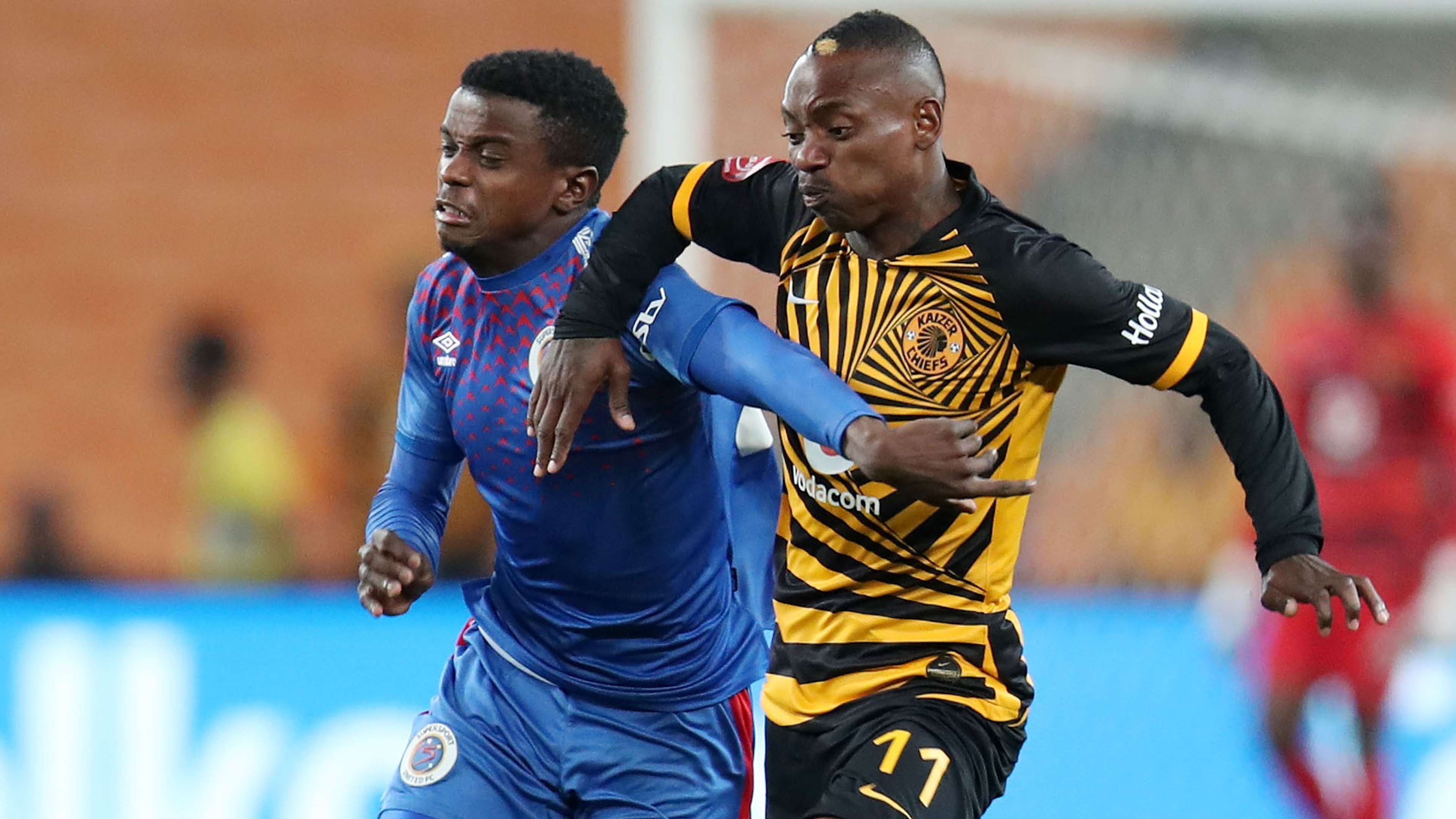 Teboho Mokoena, SuperSport United & Khama Billiat, Kaizer Chiefs, September 2019